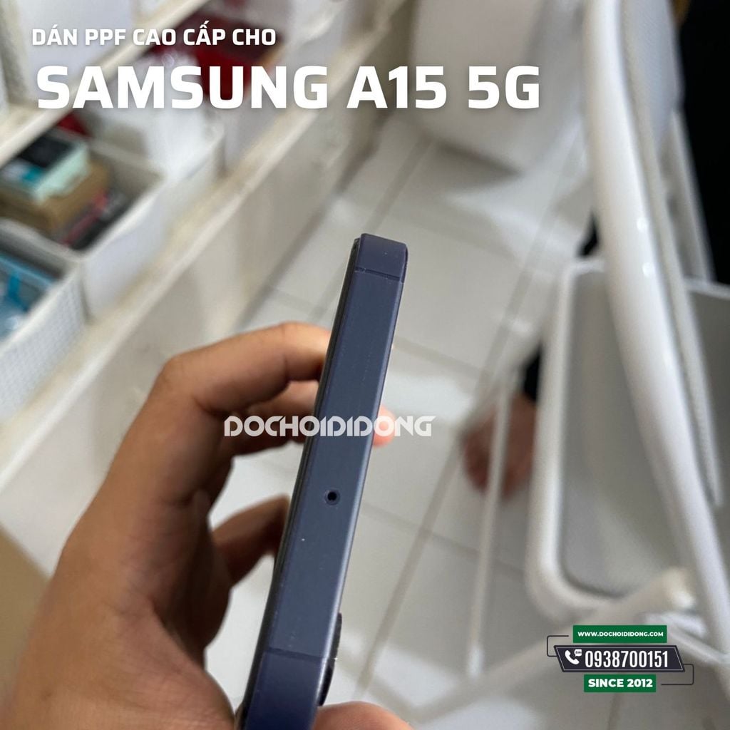 Miếng Dán PPF Hydorgen Samsung Galaxy A15 5G Trong, Nhám, Đổi Màu Cao Cấp