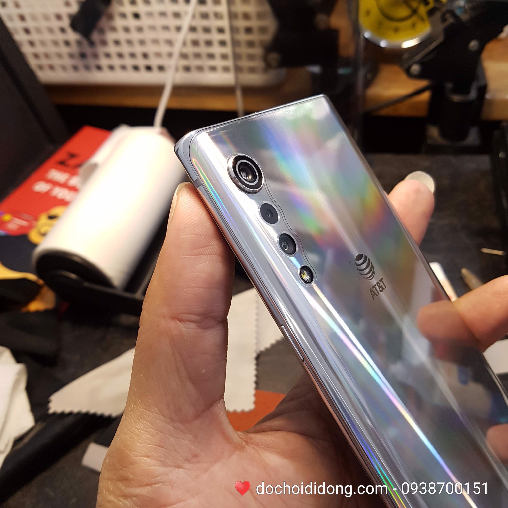 Miếng dán PPF Rock LG Velvet trong, nhám, đổi màu cao cấp