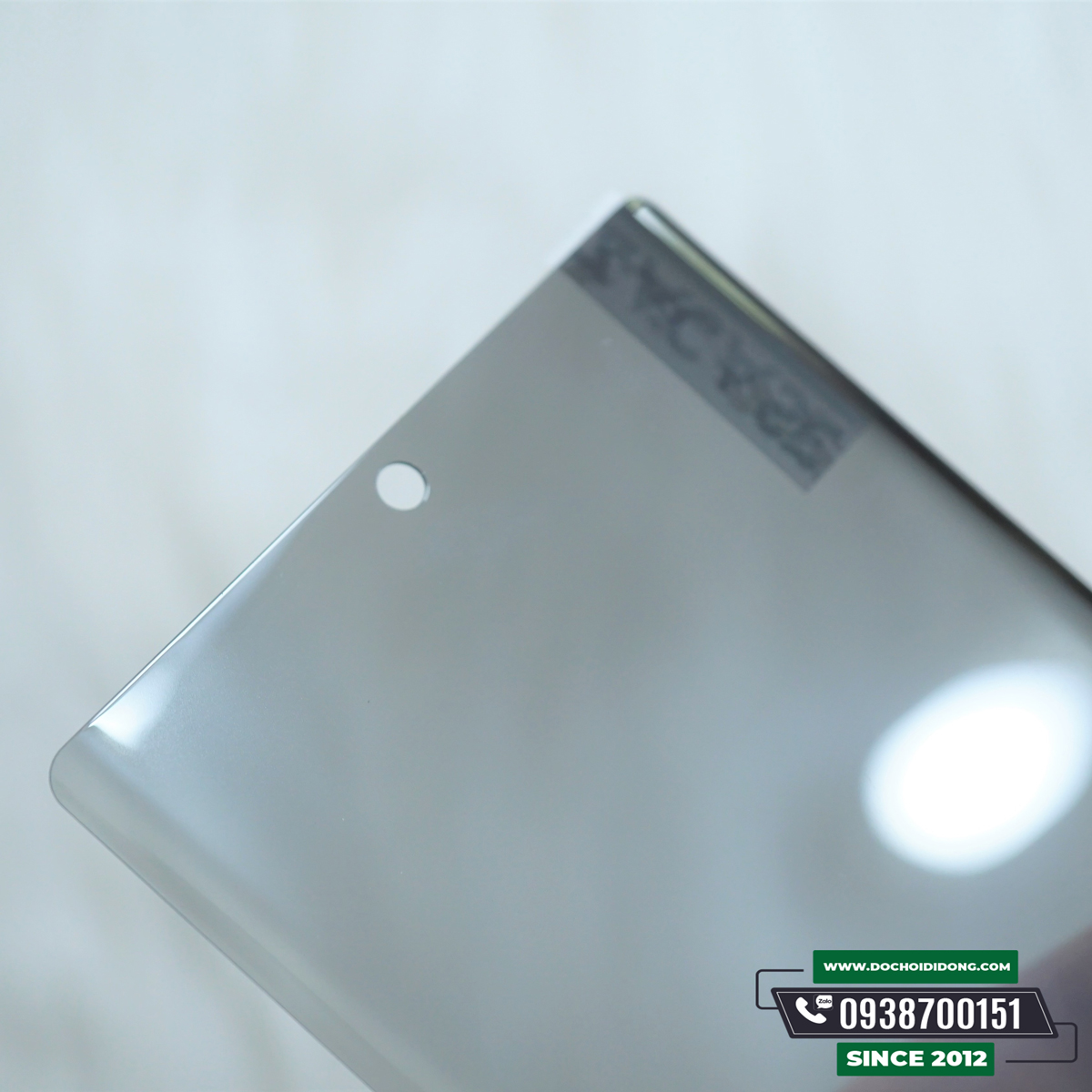 Dán cường lực chống nhìn trộm Samsung Note 10 Zacase keo UV cao cấp