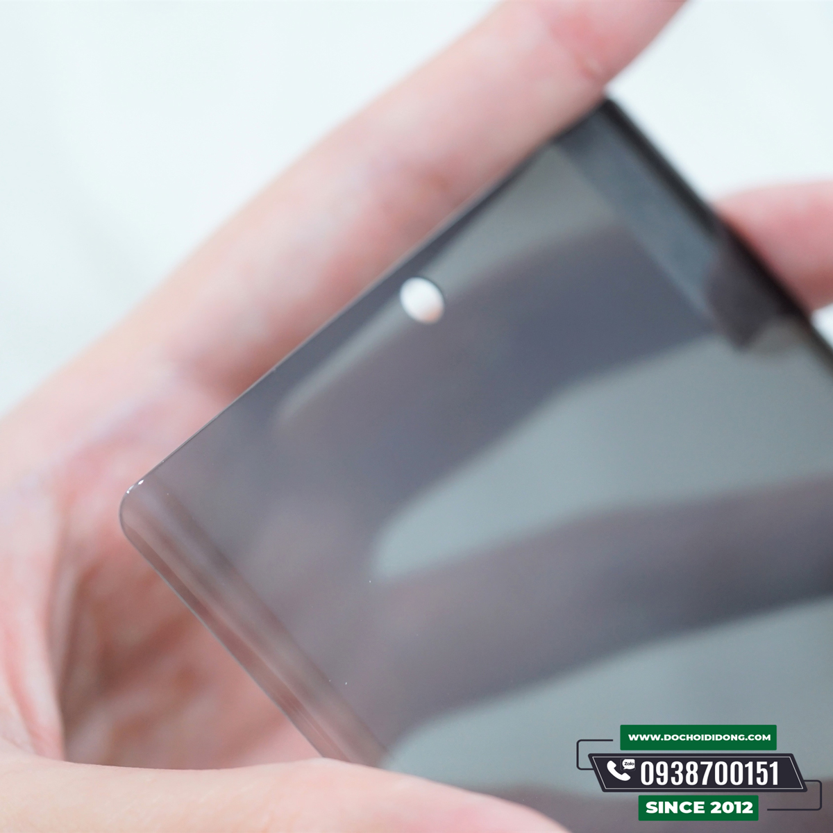 Dán cường lực chống nhìn trộm Samsung Note 10 Zacase keo UV cao cấp