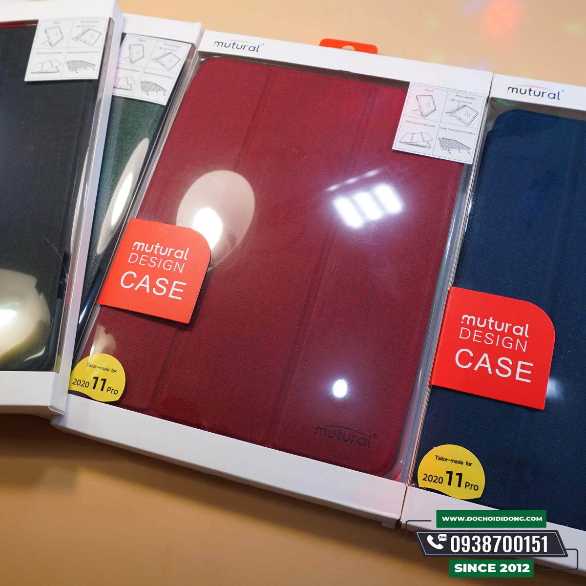 Bao Da IPad Pro 2020 Mutural Chống Sốc