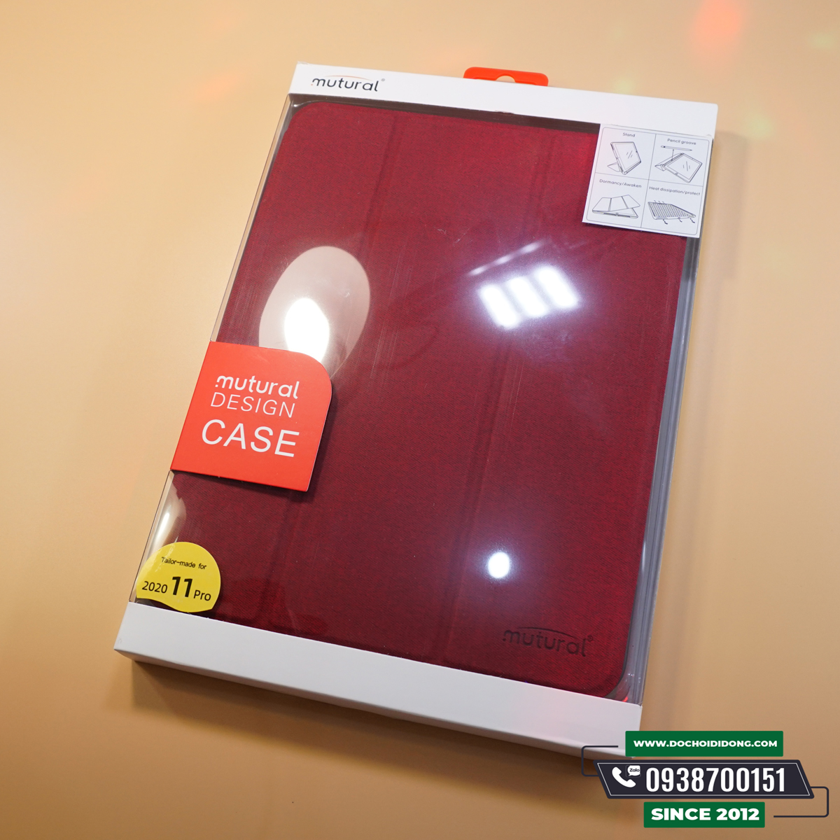 Bao Da IPad Pro 2020 Mutural Chống Sốc