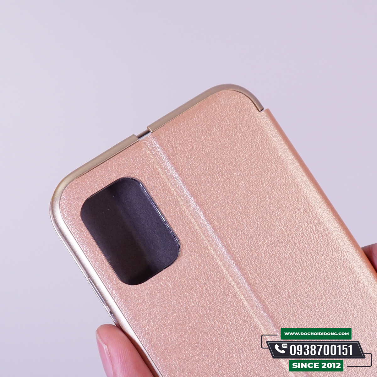 Bao da nắp hít Samsung Galaxy A51 BLL có ngăn chứa thẻ