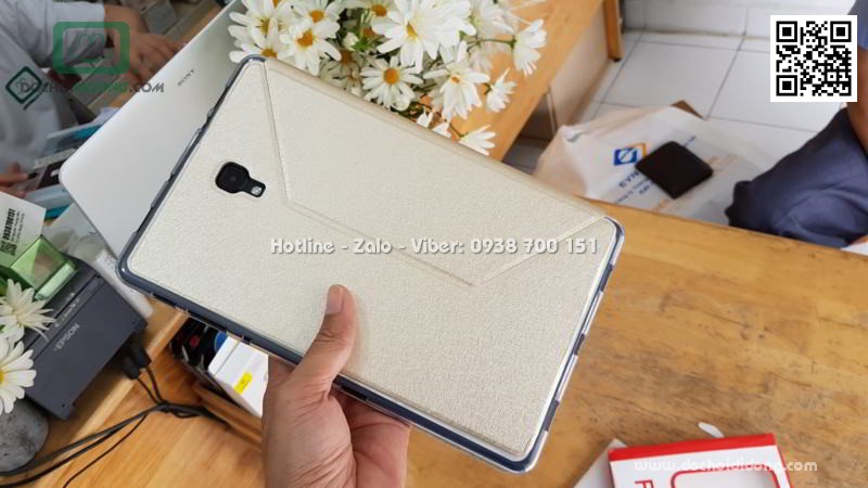 Bao da Samsung Galaxy Tab A 10.5 T595 (2018) Folio ốp mềm êm ái