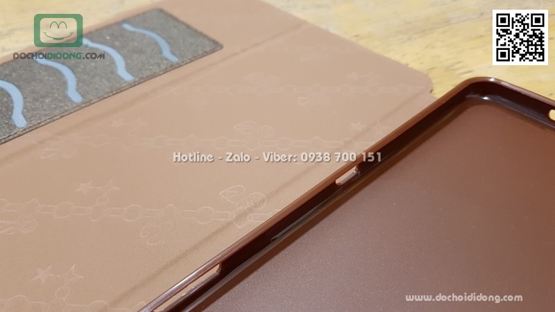 Bao da Samsung Galaxy Tab A 10.5 T595 (2018) Lishen vân nhám lưng dẻo