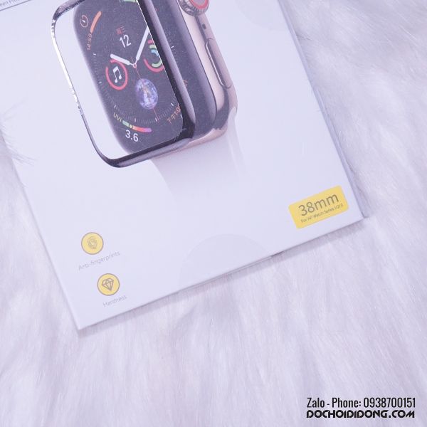 Miếng dán cường lực dẻo Polyme dành cho đồng hồ Apple Watch 38 40 42 44mm hiệu Baseus