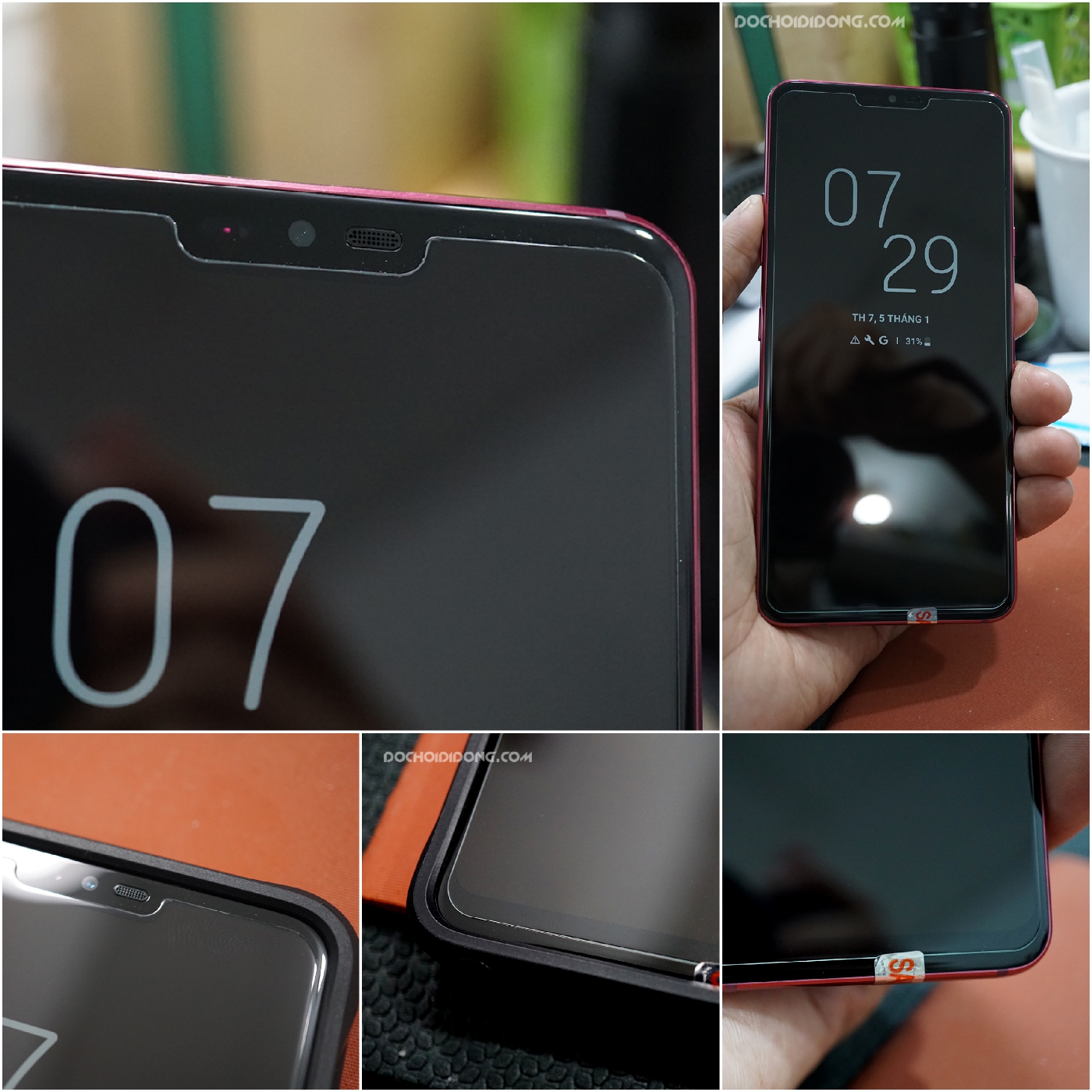 Dán cường lực LG G7 ThinQ Zacase All Clear