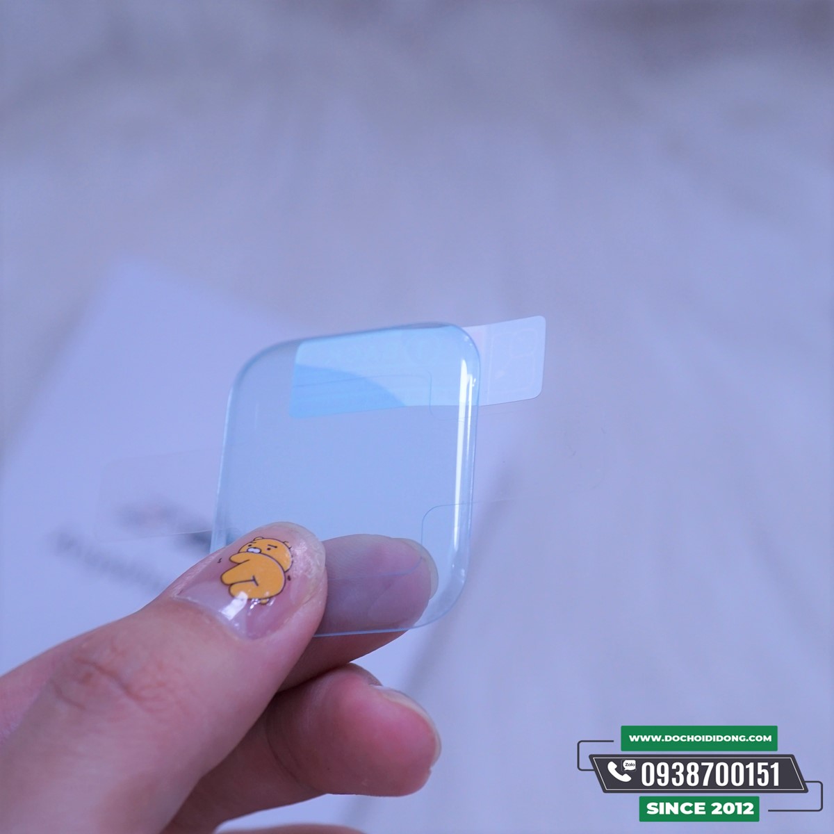 Miếng Dán Cường Lực Full Màn Hình ZeeLot Apple Watch 40-42-44 mm UV Cao Cấp