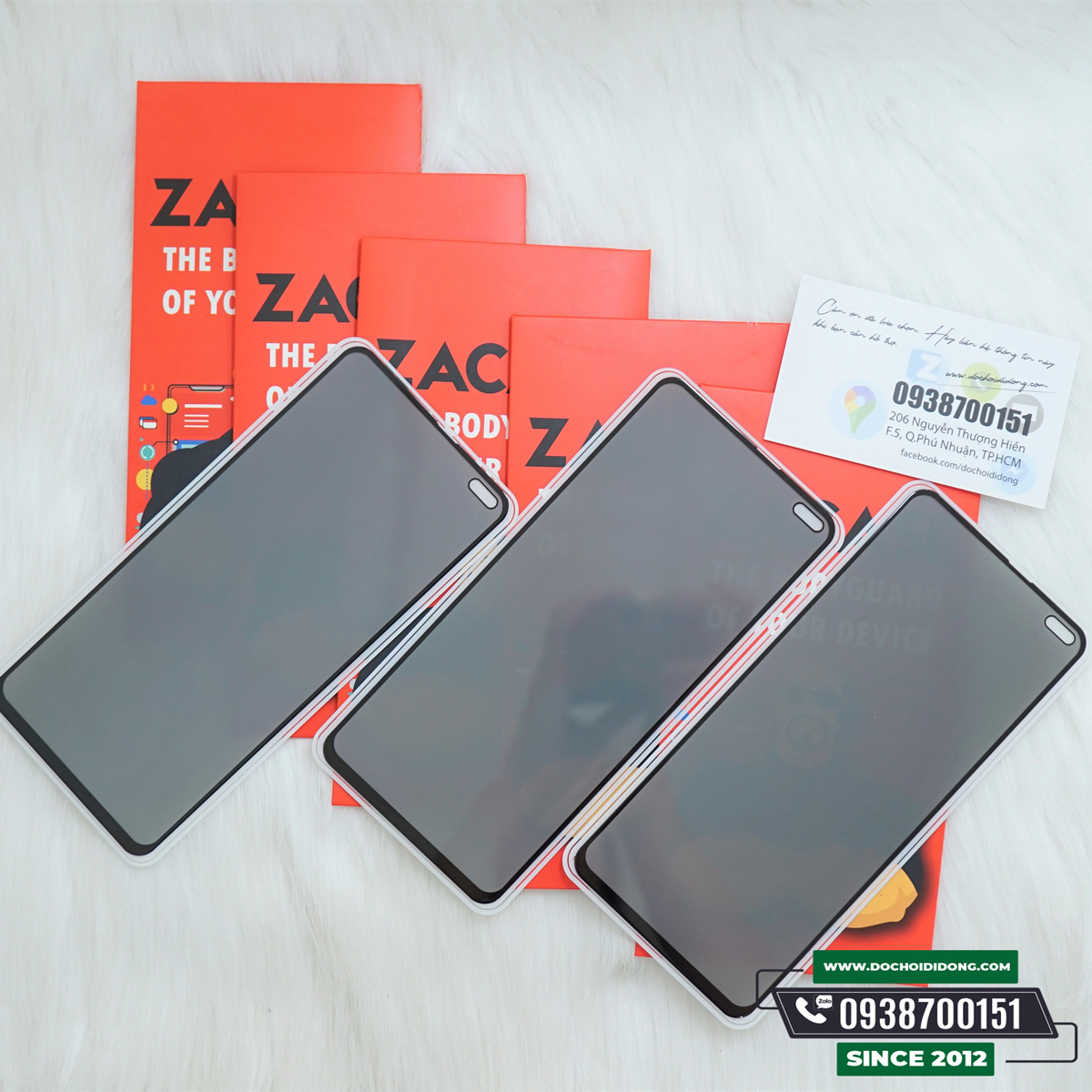 Dán cường lực chống nhìn trộm Xiaomi Redmi K30 Pro Zacase Anti Spy