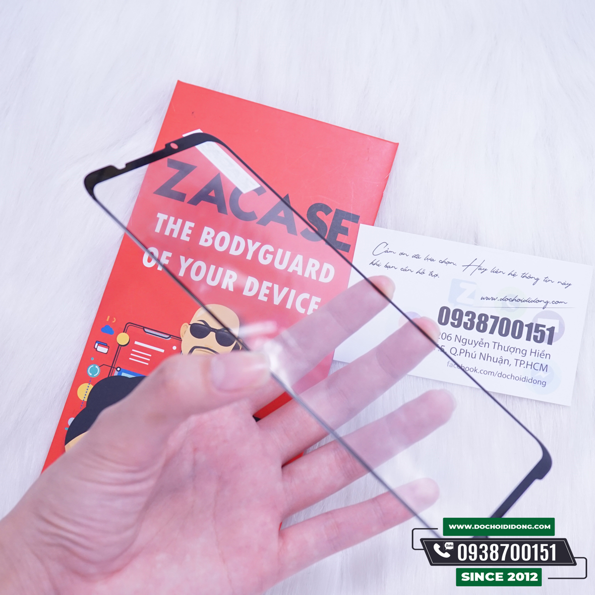 Dán cường lực Xiaomi Black Shark 3 Zacase