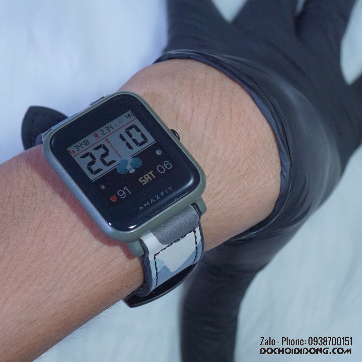 Dây đồng hồ Sikai hai lớp khóa thép 20mm 22mm