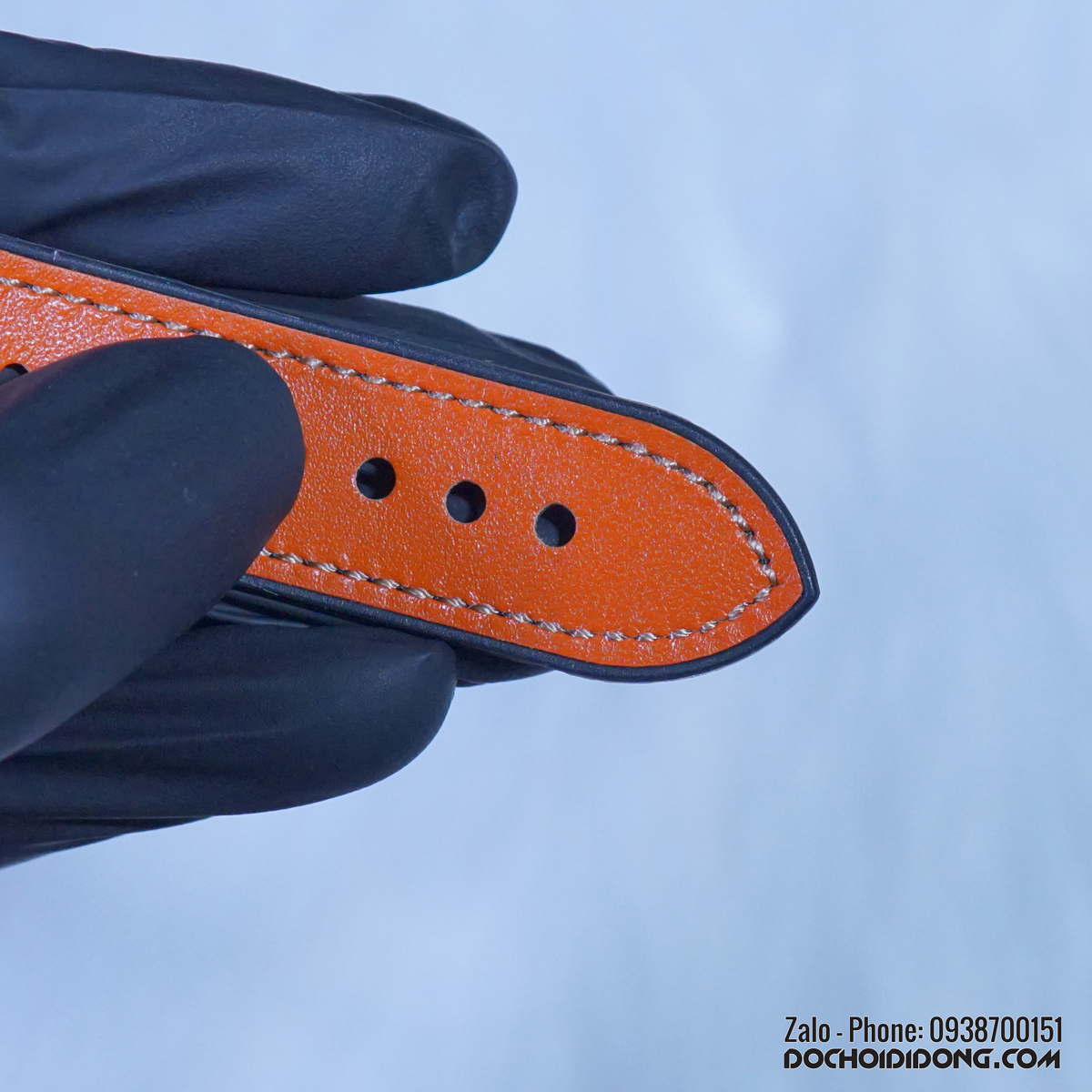 Dây đồng hồ Sikai hai lớp khóa thép 20mm 22mm