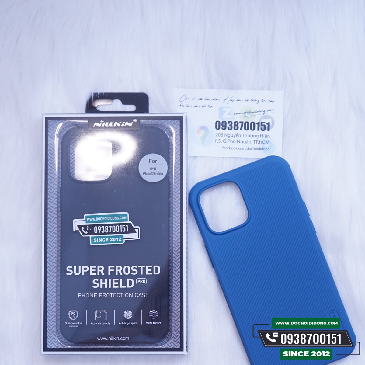 Ốp Lưng IPhone 12 Pro Max Mini Nillkin Vân Sần