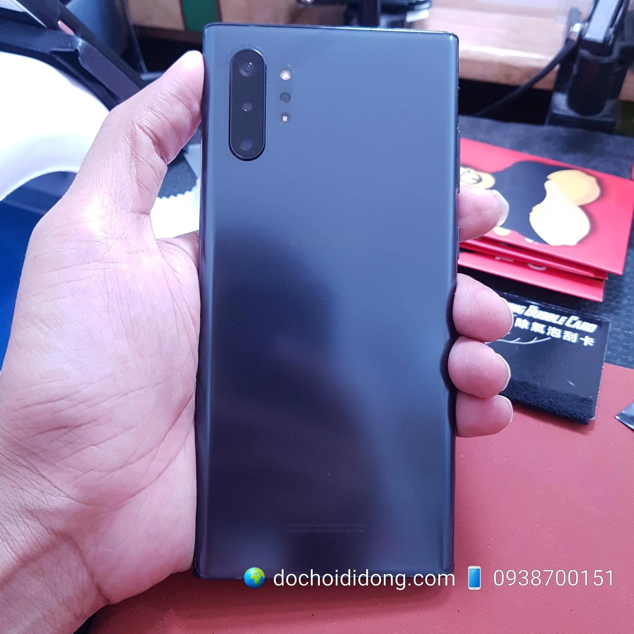 Miếng dán PPF Rock Samsung Note 10 Plus trong, nhám, đổi màu cao cấp