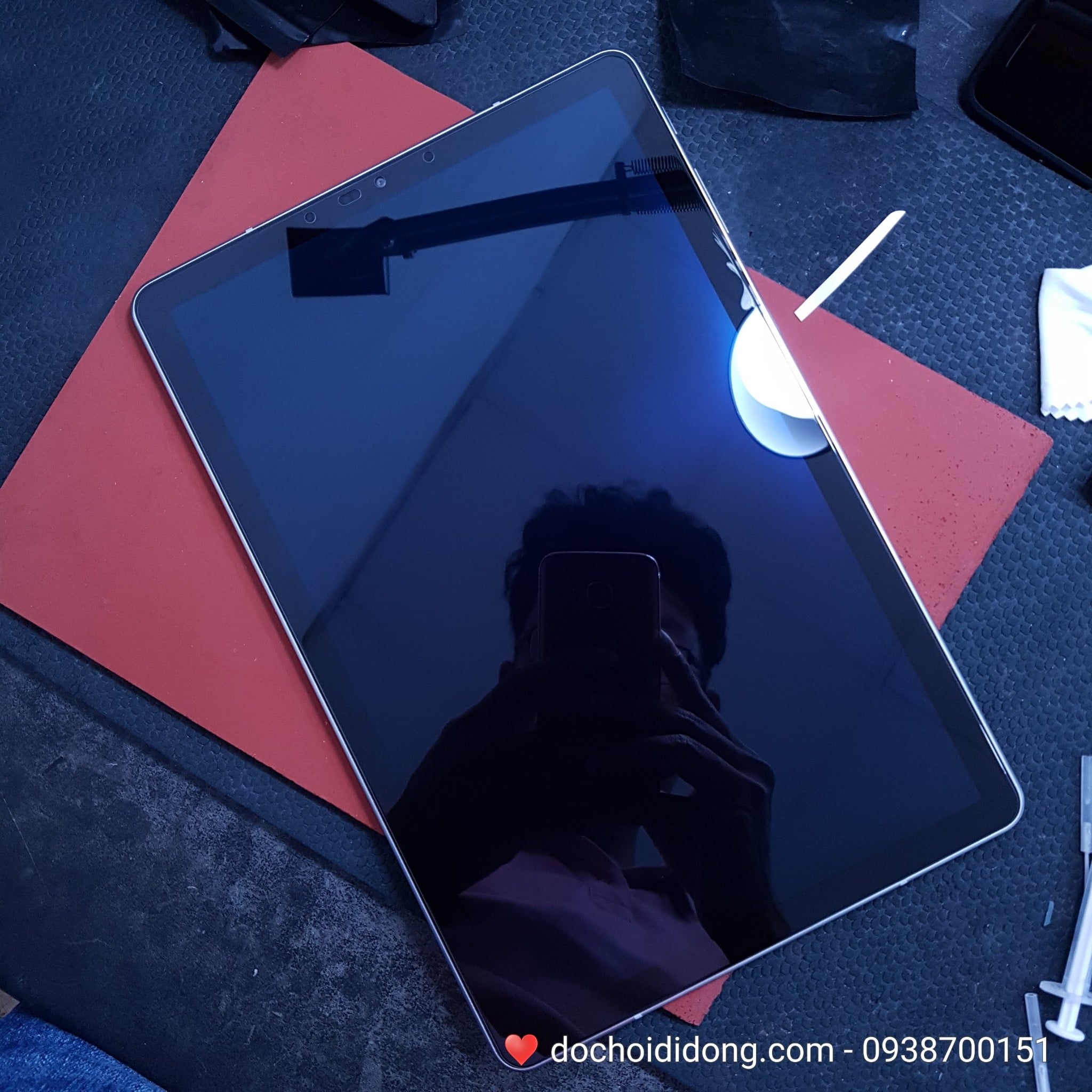 Miếng dán cường lực full màn hình Samsung Galaxy Tab S4 10.5 inch S-Pen T835 Zacase Tablet Premium