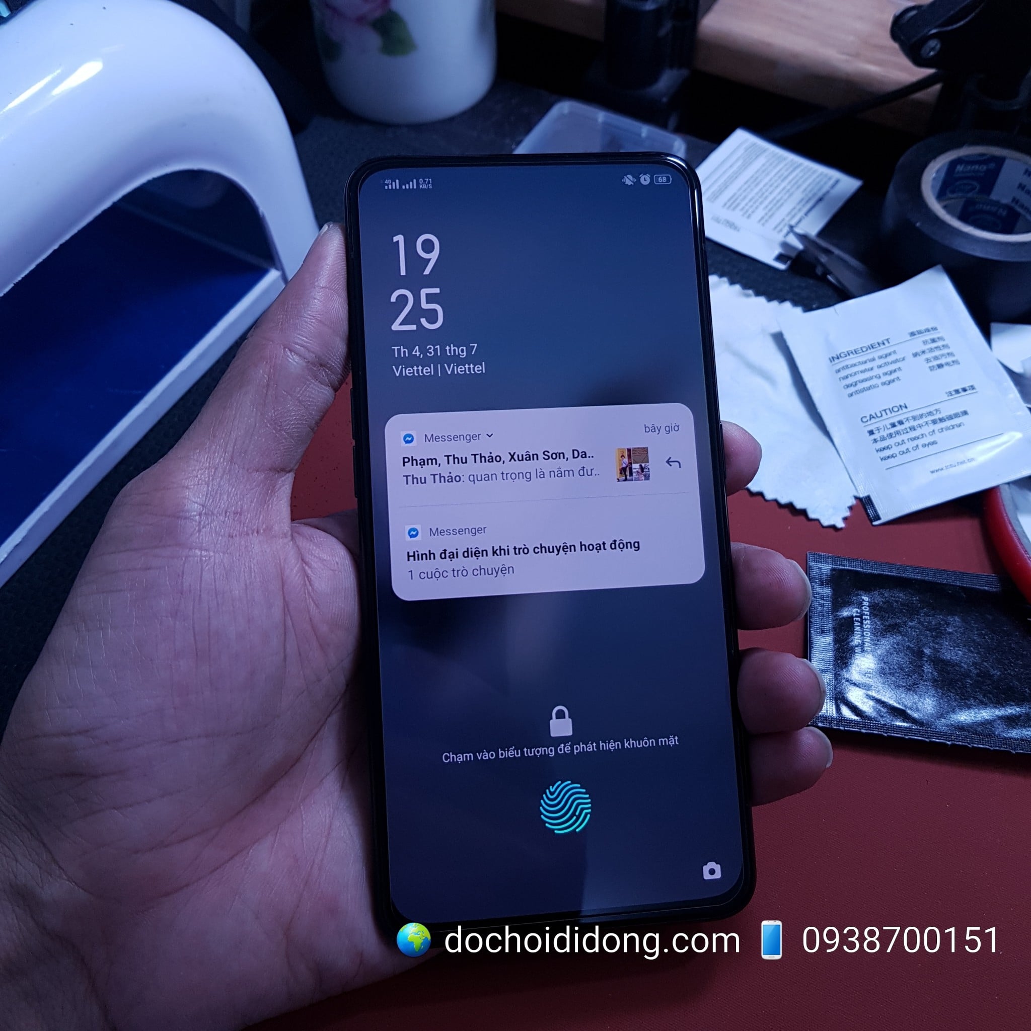 Dán cường lực Oppo Reno Zacase All Clear