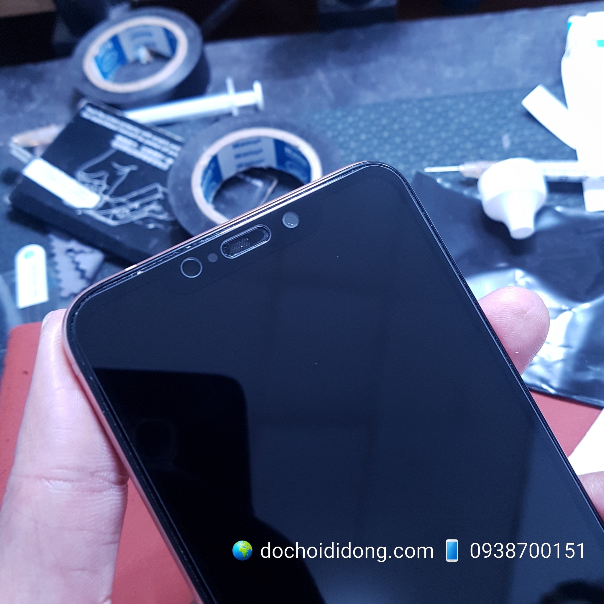 Miếng dán cường lực VSmart Active 1 Plus full màn hình Zacase full keo