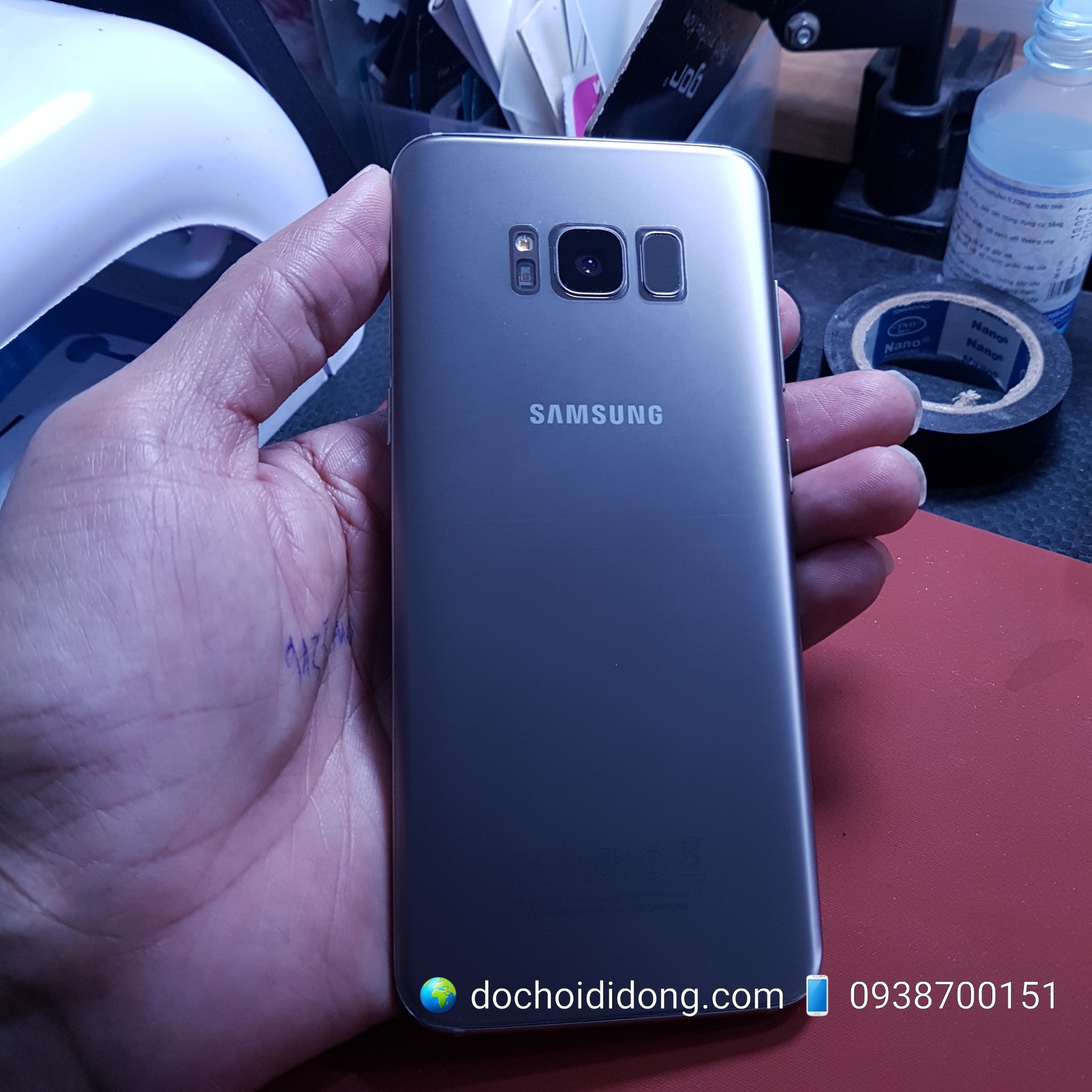 Miếng dán lưng nhám trong Samsung S8 Matte Flexible