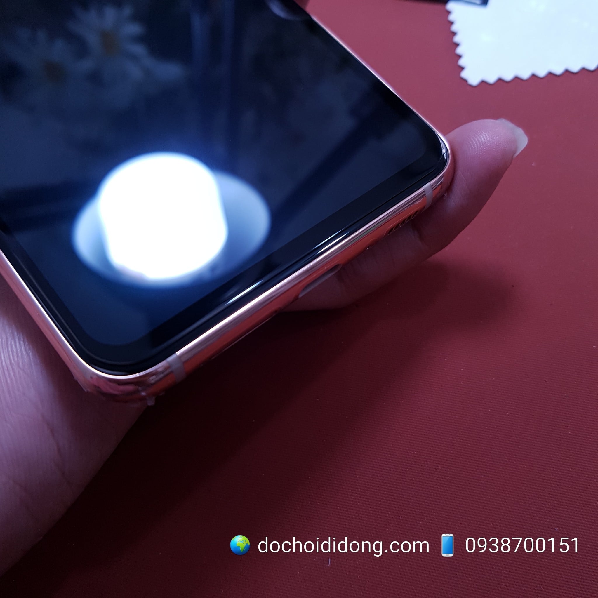 Miếng dán cường lực Samsung A80 A90 Nillkin CP+ Pro Full Màn Hình