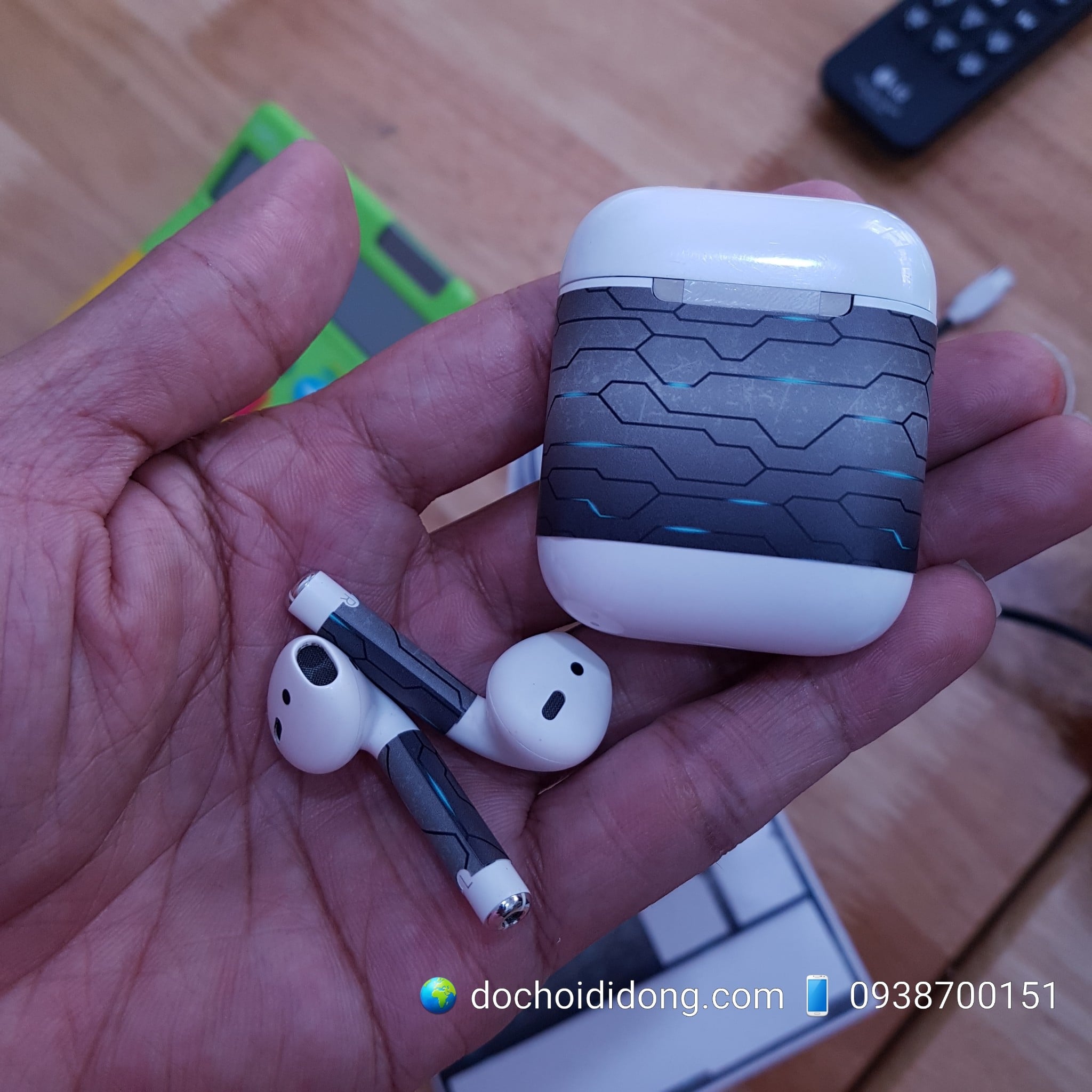 Bộ dán skin trang trí AirPod