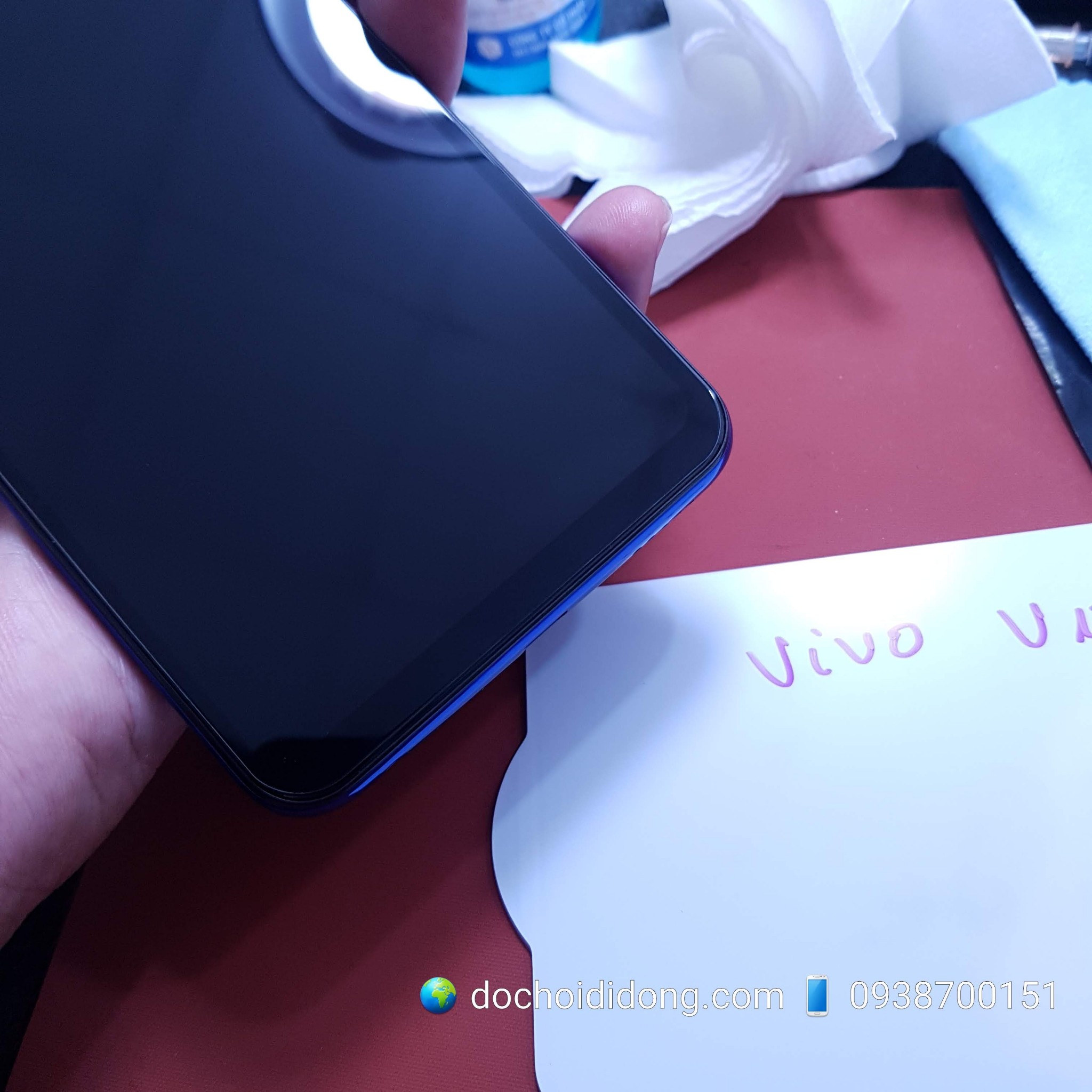 Dán cường lực Vivo V15 Zacase full màn hình