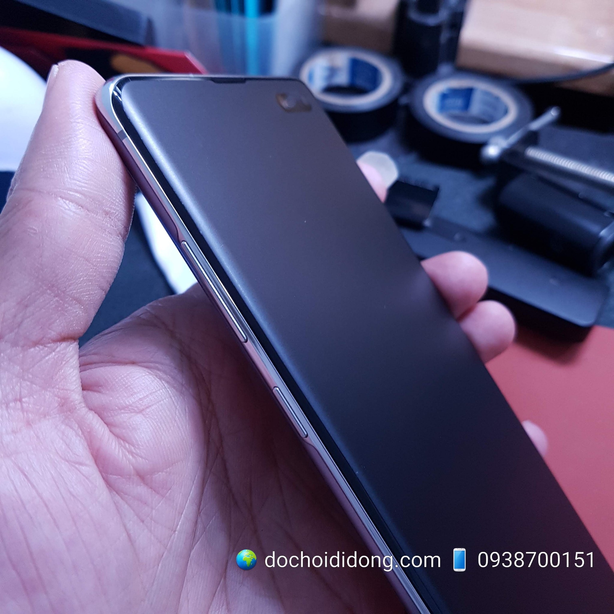 Miếng dán màn hình nhám Samsung S10 5G Matte Flexible dẻo chống vân tay