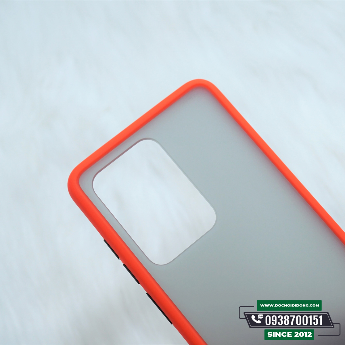 Ốp lưng Samsung S20 Plus / S20 Ultra viền màu lưng nhám trong chống sốc