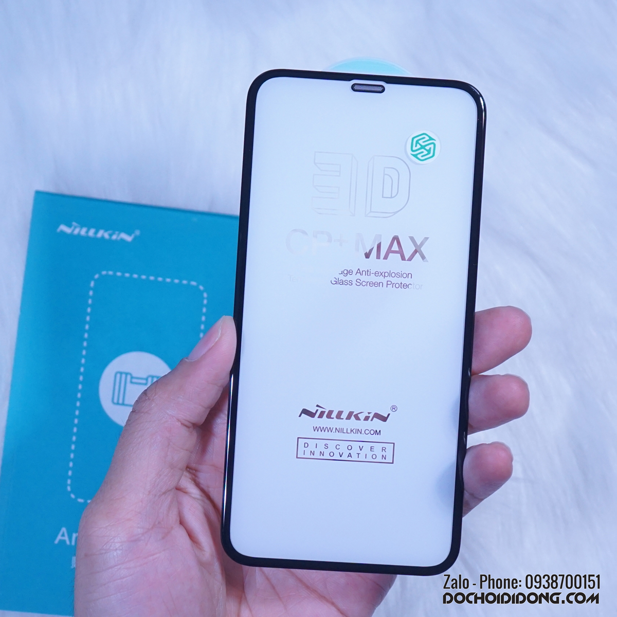 Miếng dán cường lực iPhone 11 Nillkin 3D CP+ Max full màn hình
