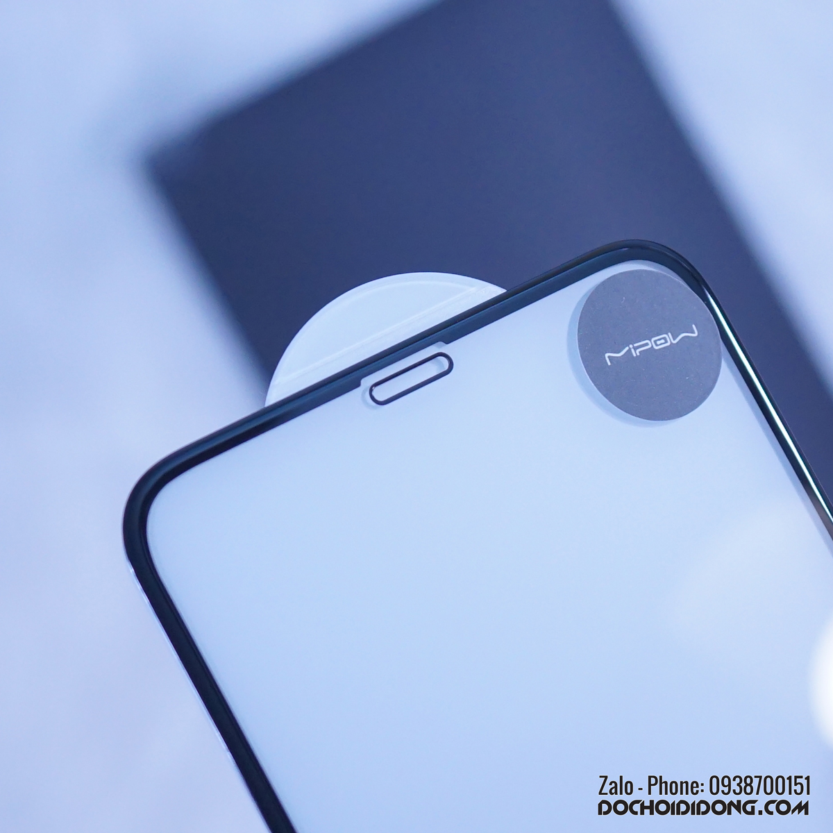 Miếng dán cường lực iPhone 11 Pro Mipow King Bull 3D full màn hình