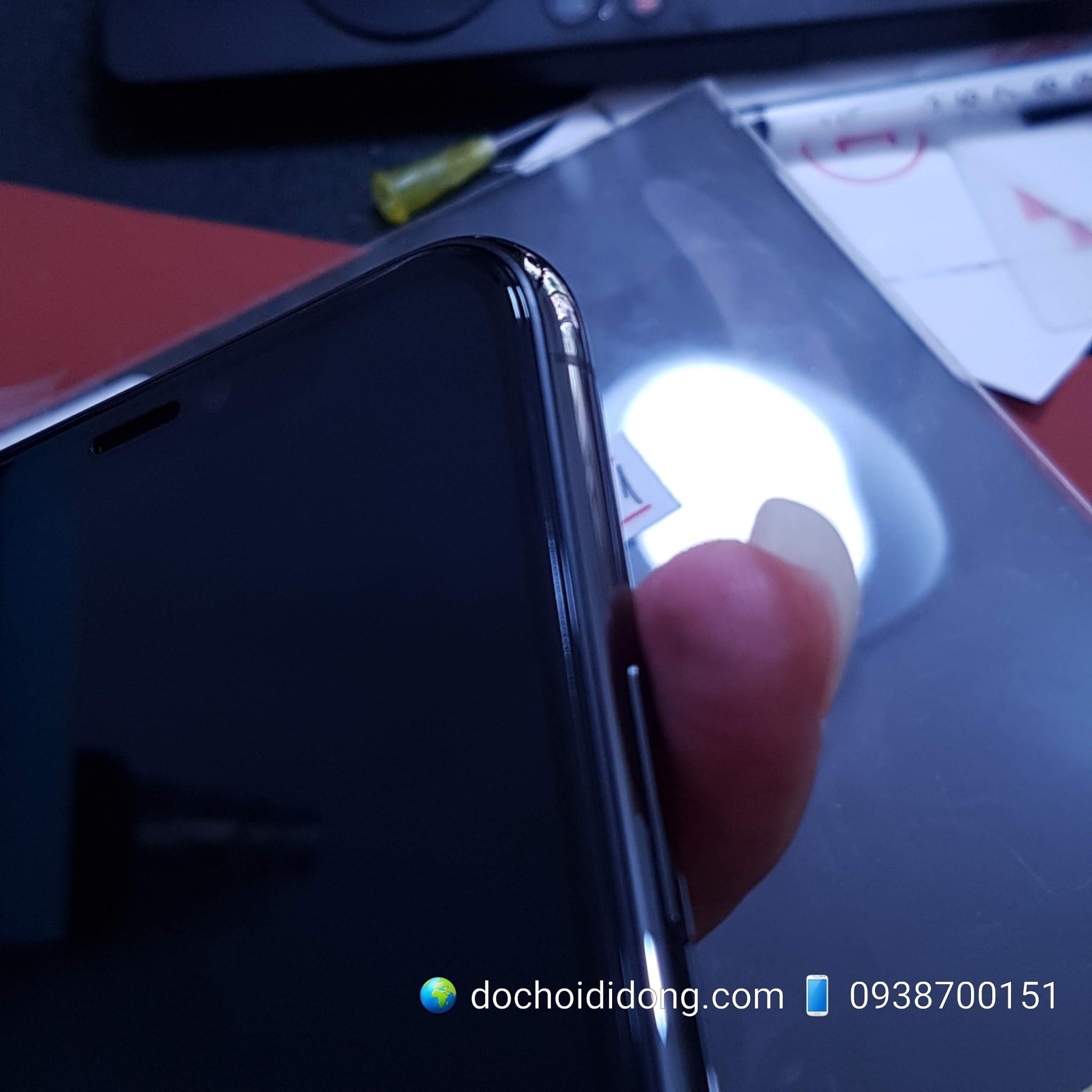 Miếng dán cường lực iPhone 11 Pro Mipow King Bull 3D full màn hình