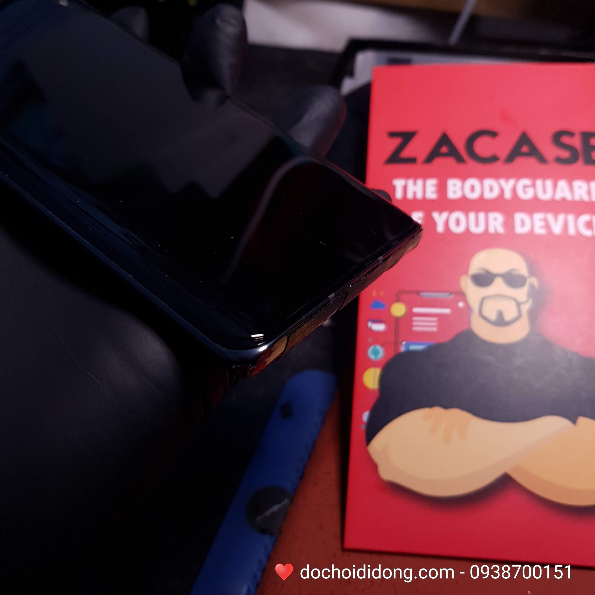 Miếng dán cường lực LG Velvet ( LG G9 ) Zacase keo UV cao cấp