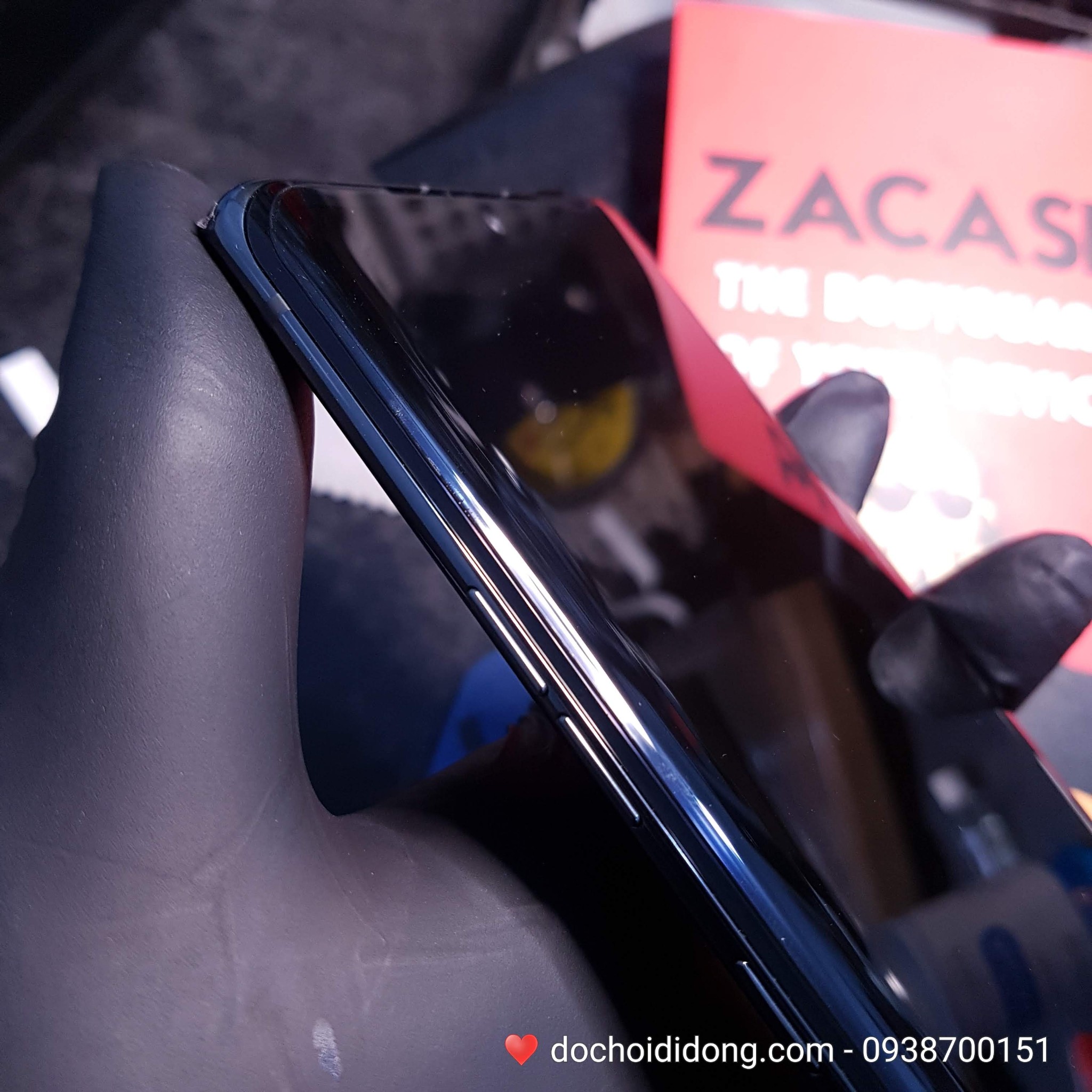 Miếng dán cường lực LG Velvet ( LG G9 ) Zacase keo UV cao cấp