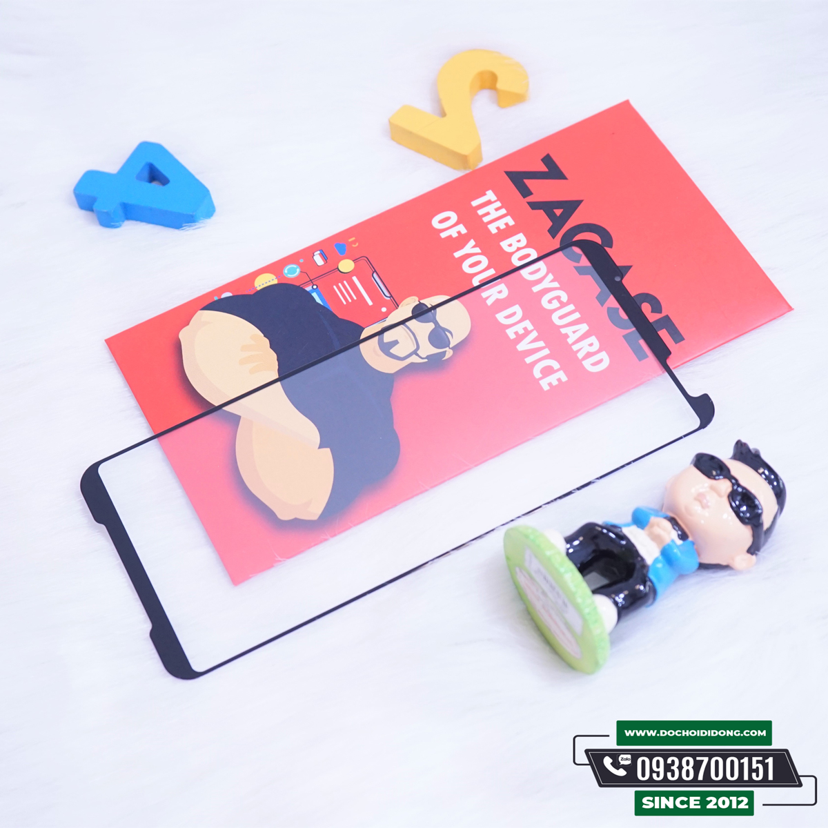 Miếng dán cường lực nhám Asus Rog Phone 2 Zacase chống vân tay