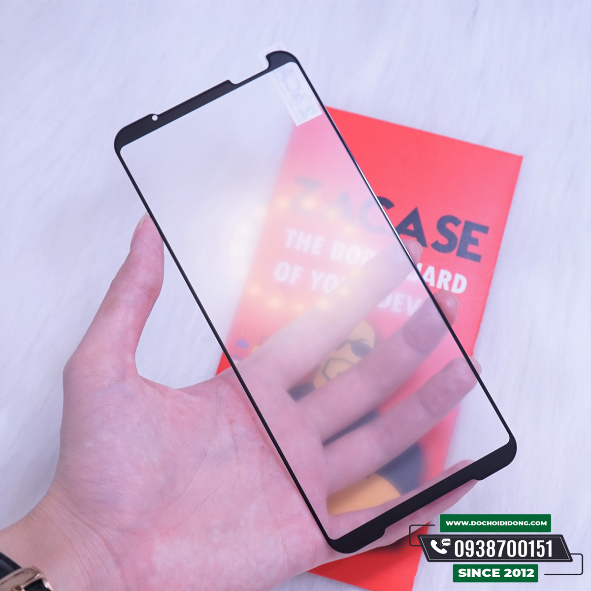 Miếng dán cường lực nhám Asus Rog Phone 2 Zacase chống vân tay