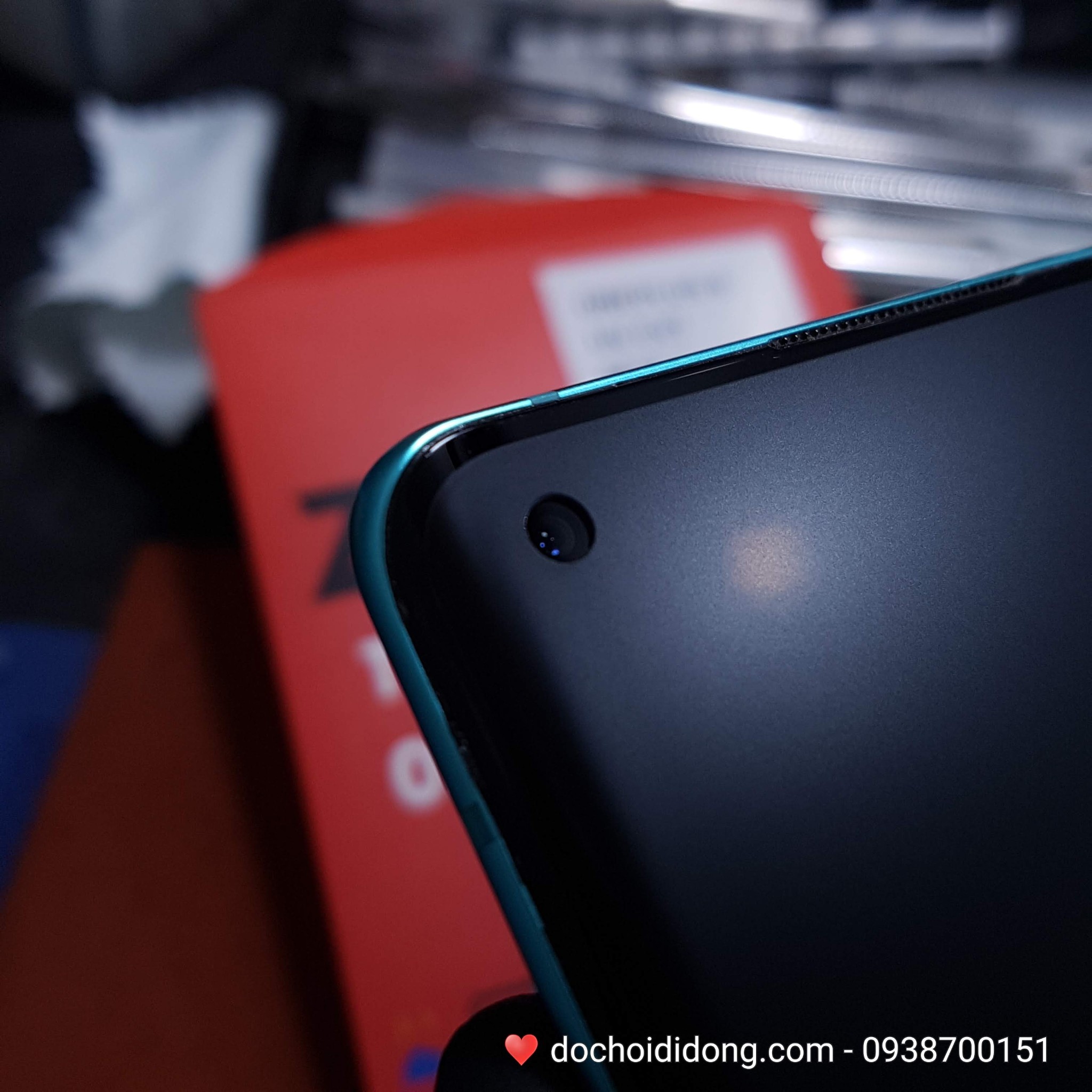 Miếng dán cường lực nhám Oneplus 8 UV Zacase chống vân tay