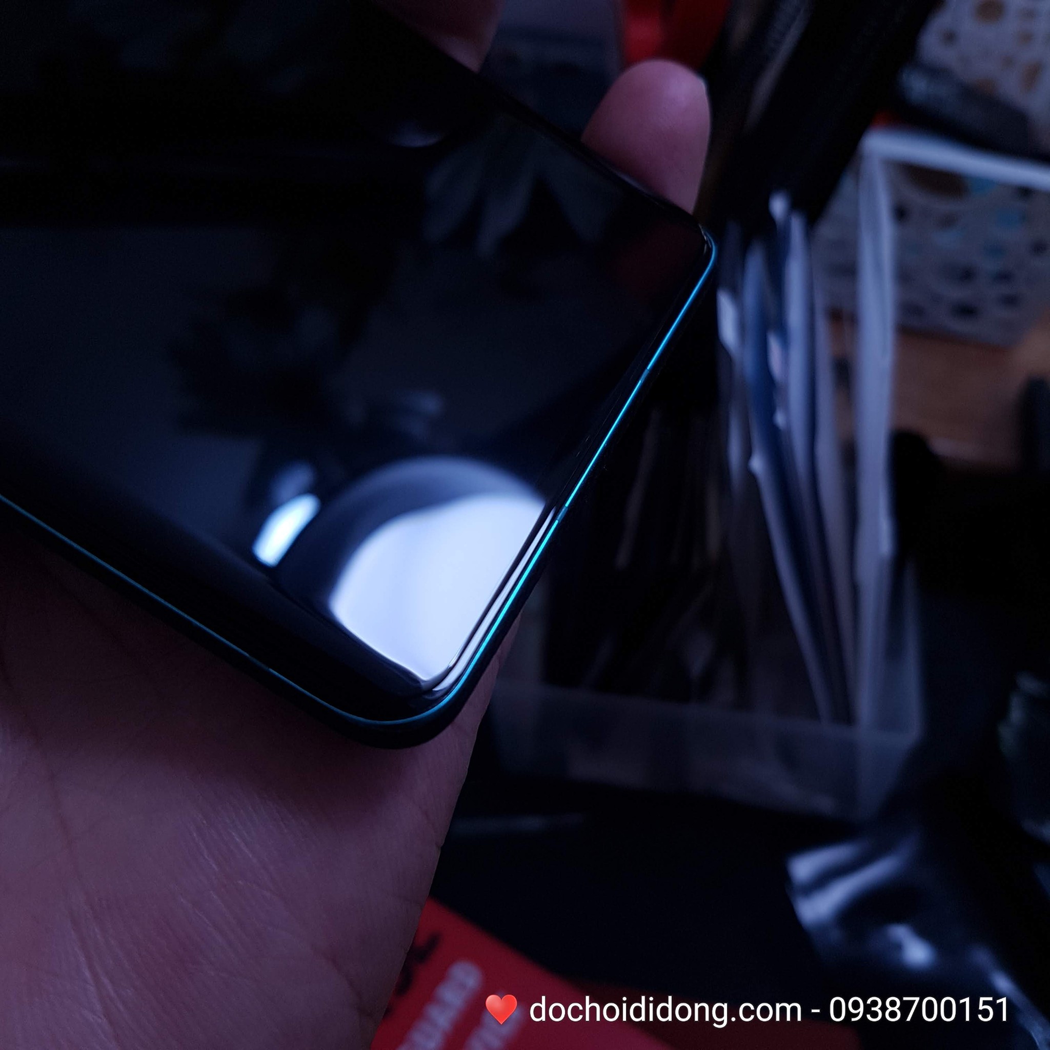 Miếng dán cường lực Oneplus 8 Zacase keo UV cao cấp