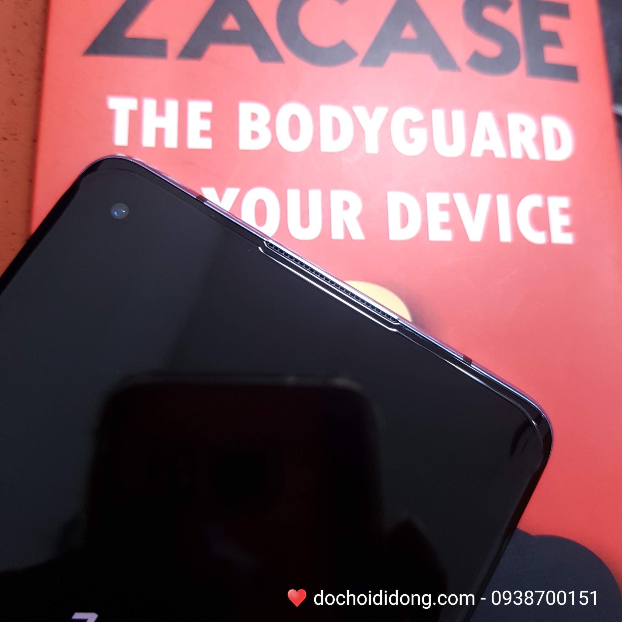 Miếng dán cường lực Oppo Reno 4 Pro Zacase keo UV cao cấp