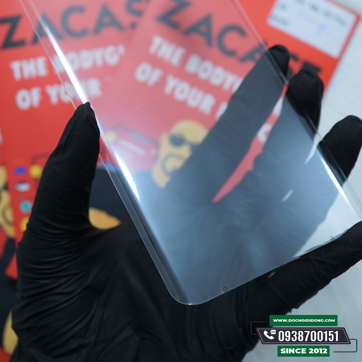 Miếng dán cường lực Xiaomi Mi 10/ Mi 10 Pro Zacase keo UV cao cấp