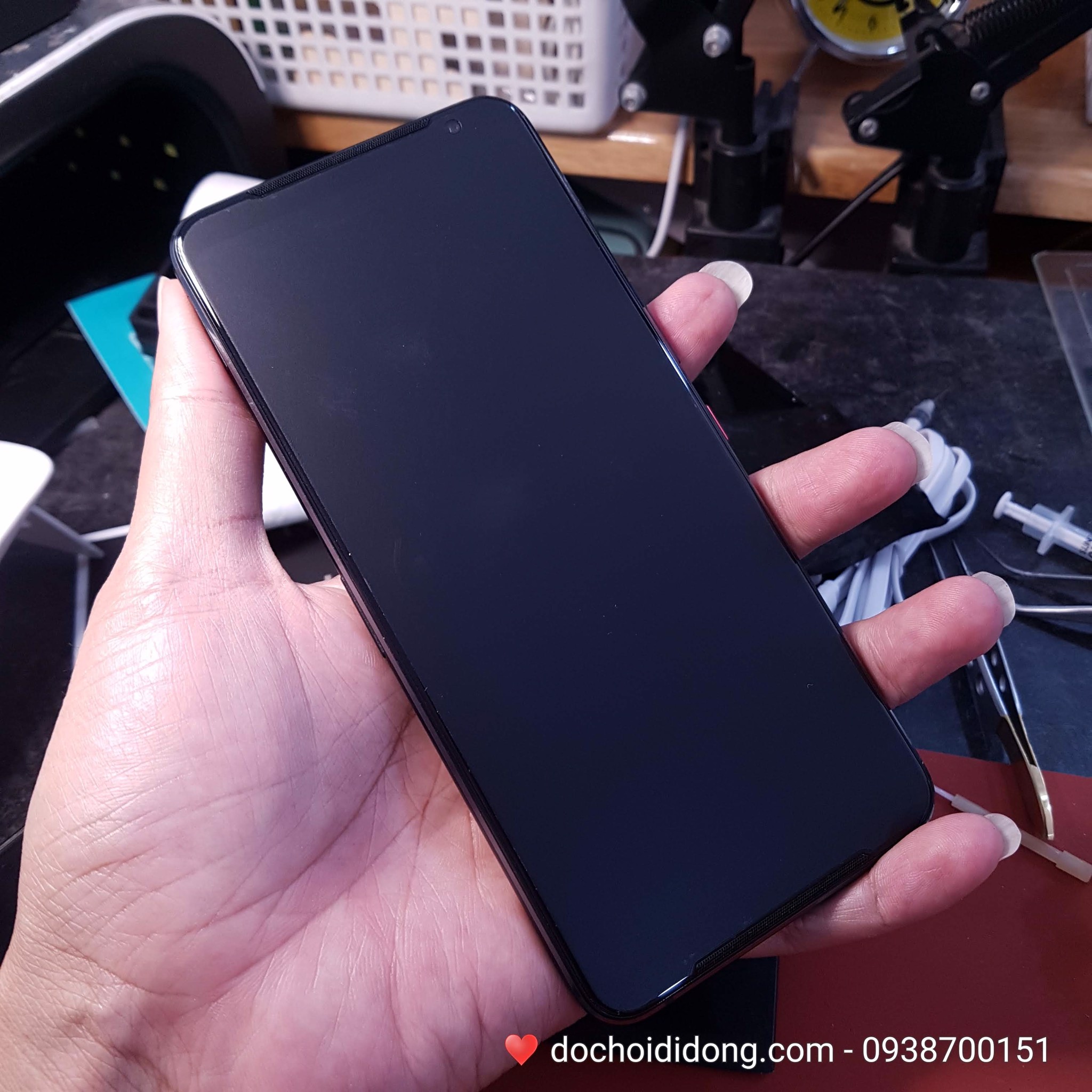 Miếng dán màn hình PPF nhám chống nhìn trộm Rog Phone 3 ZACASE