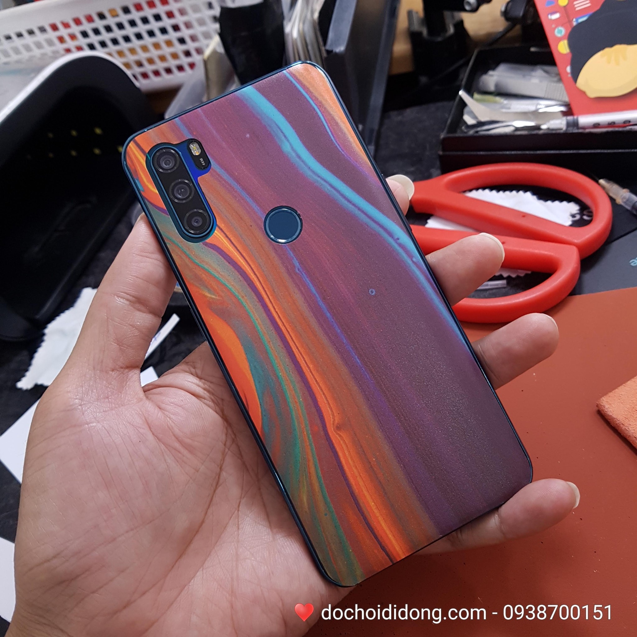 Miếng dán PPF Rock Huawei P30 Pro trong, nhám, đổi màu cao cấp