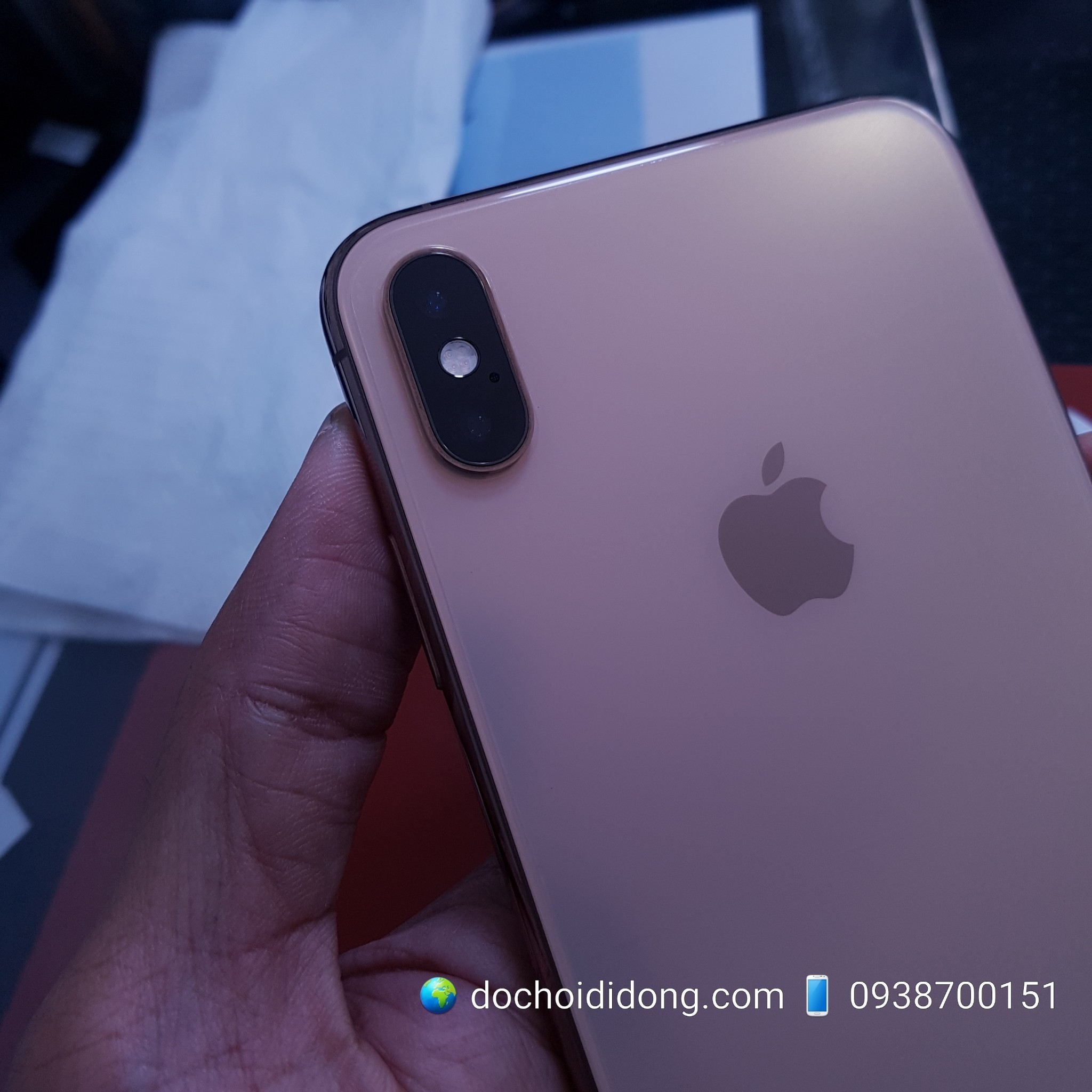Miếng dán PPF Rock IPhone Xs Max trong, nhám, đổi màu cao cấp