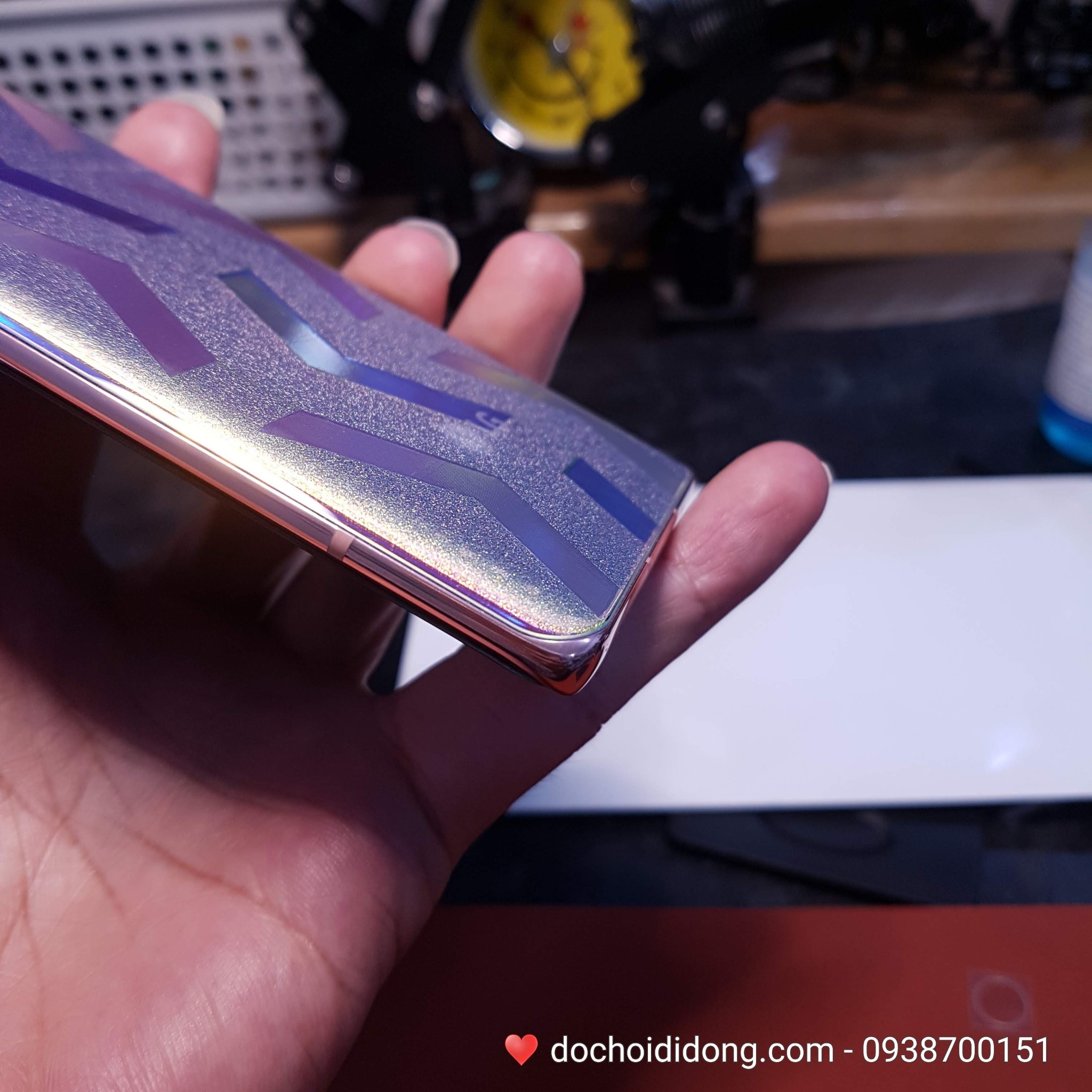 Miếng dán PPF Rock LG Velvet trong, nhám, đổi màu cao cấp