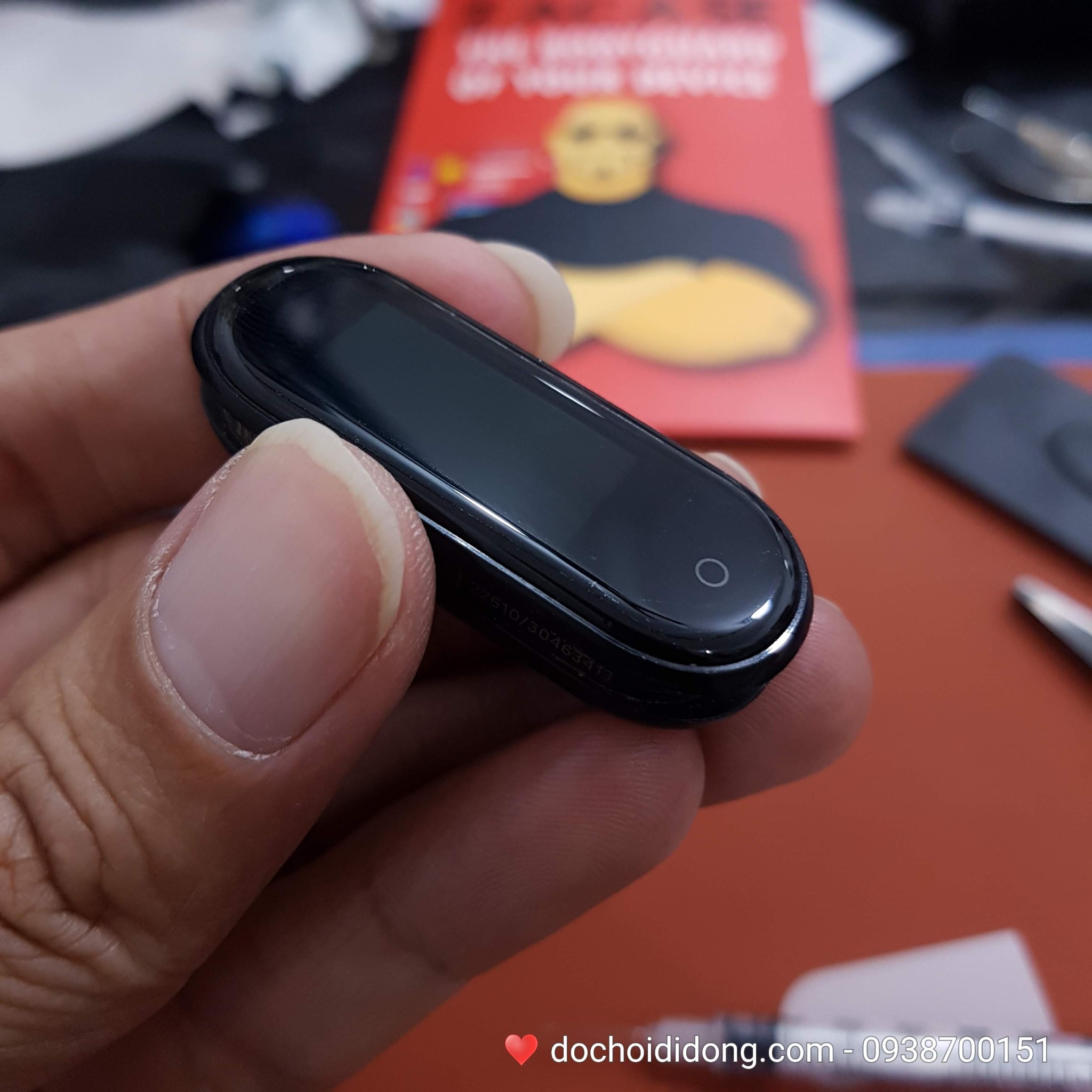 Miếng dán PPF Rock Miband 4 / 5 trong, nhám, đổi màu cao cấp