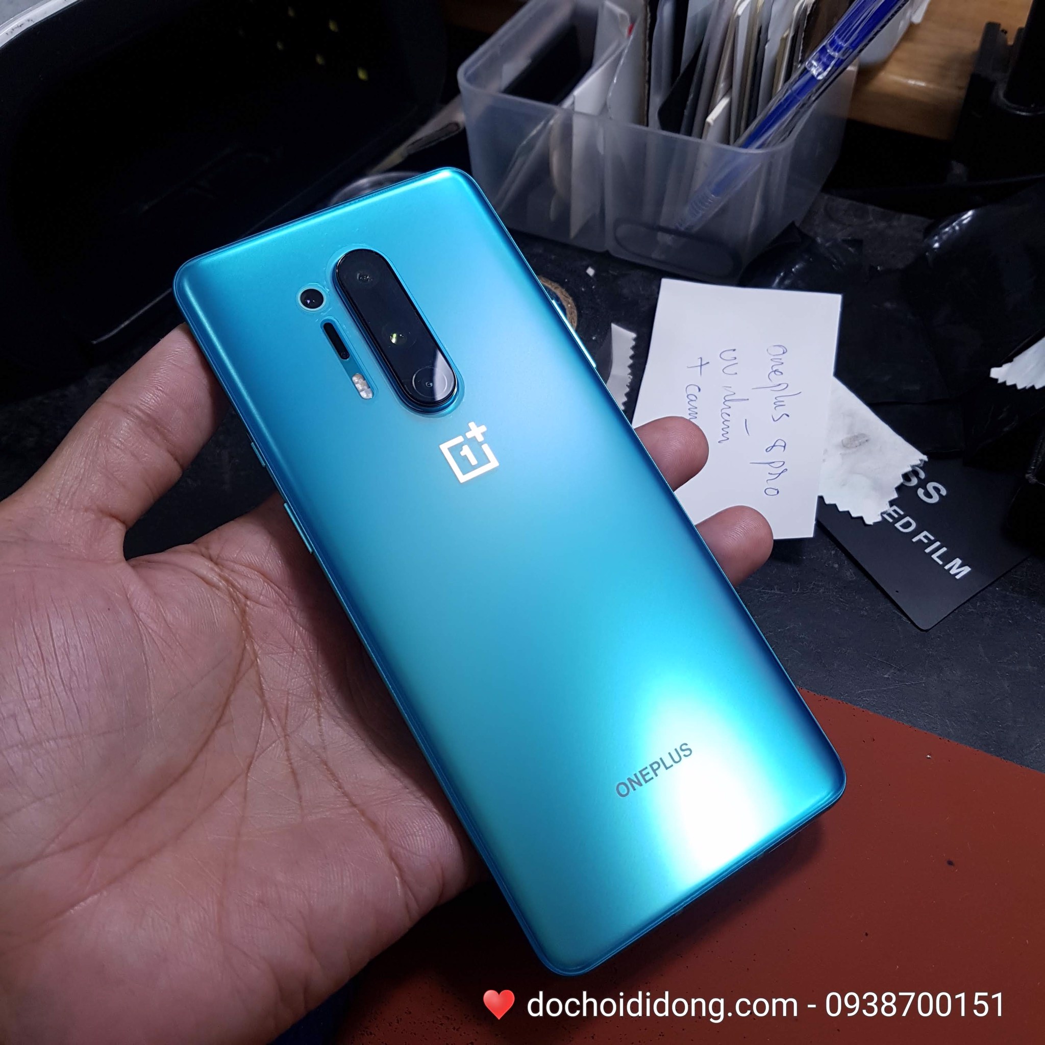 Miếng dán PPF Rock OnePlus 8 Pro trong, nhám, đổi màu cao cấp