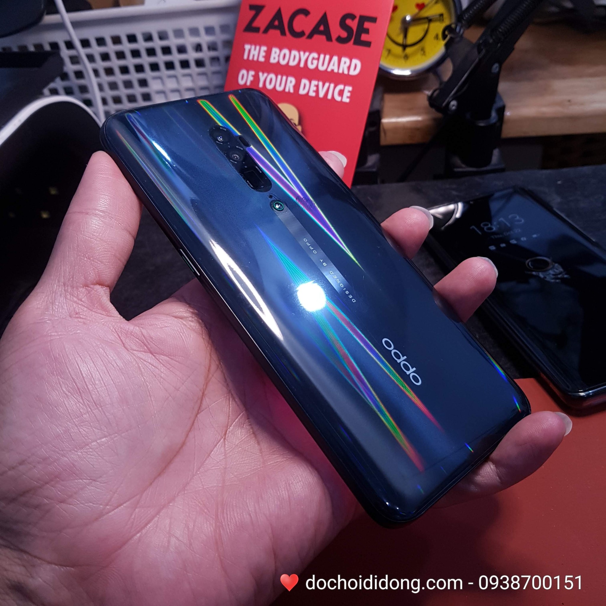 Miếng dán PPF Rock Oppo Reno 10X trong, nhám, đổi màu cao cấp