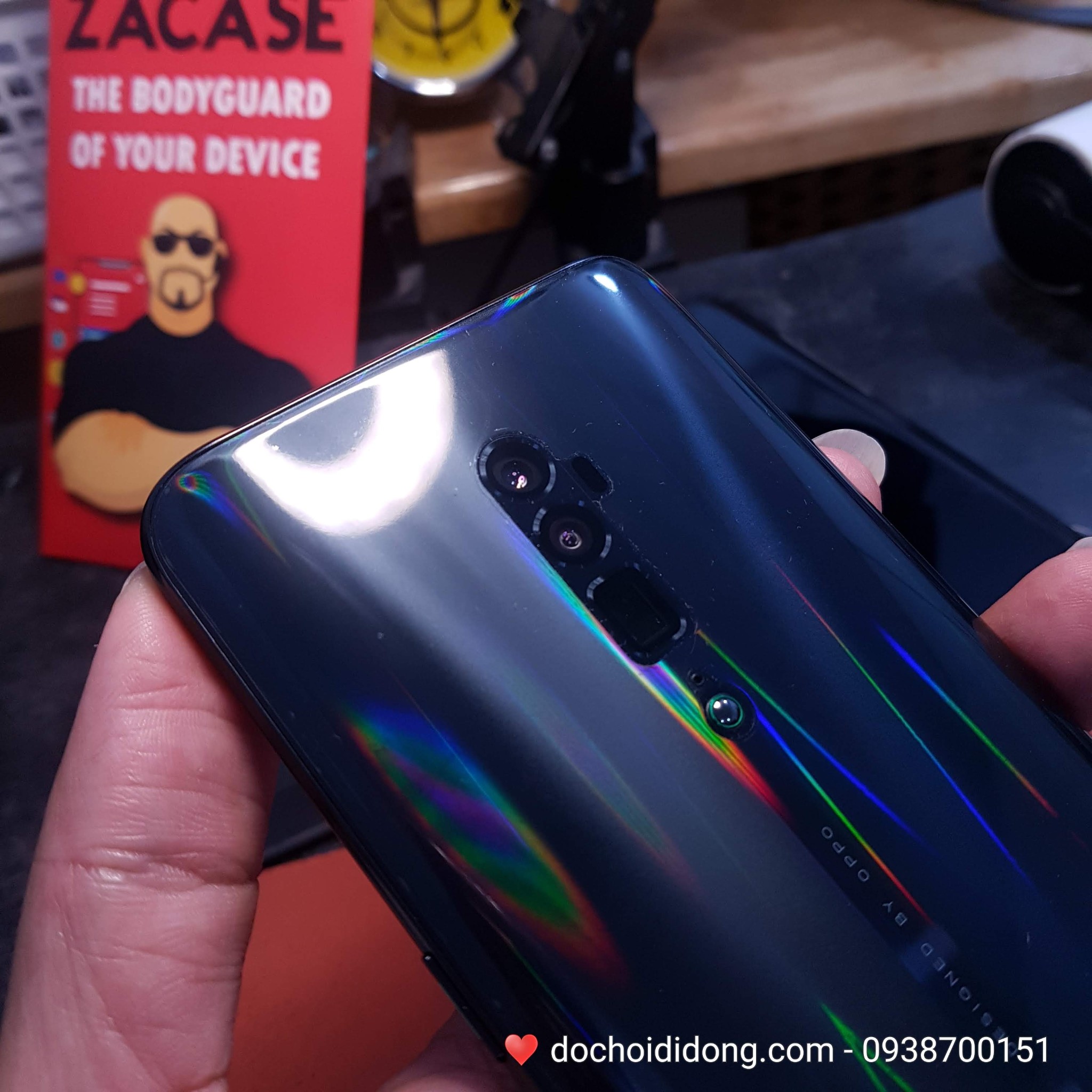 Miếng dán PPF Rock Oppo Reno 10X trong, nhám, đổi màu cao cấp