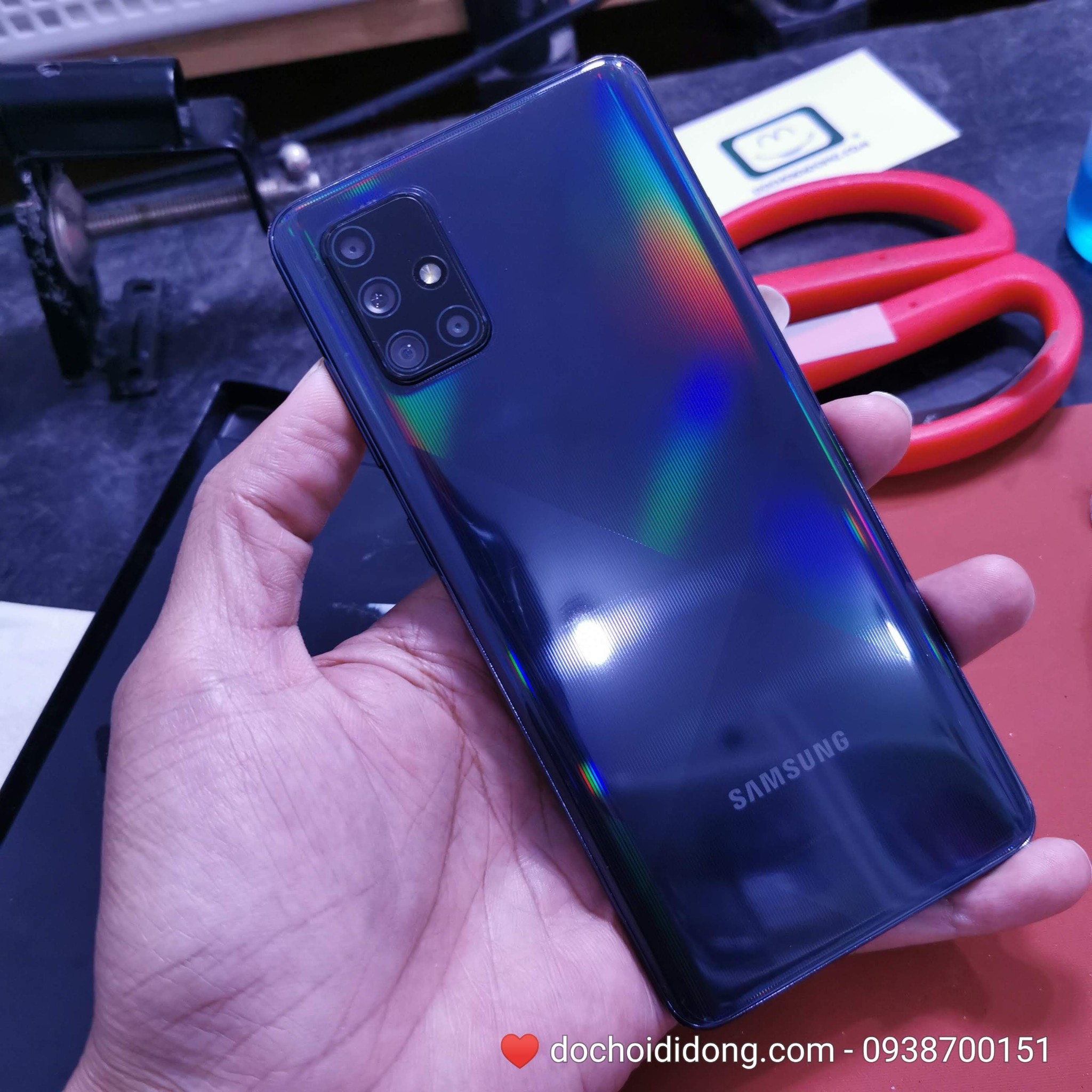 Miếng dán PPF Rock Samsung A71 trong, nhám, đổi màu cao cấp