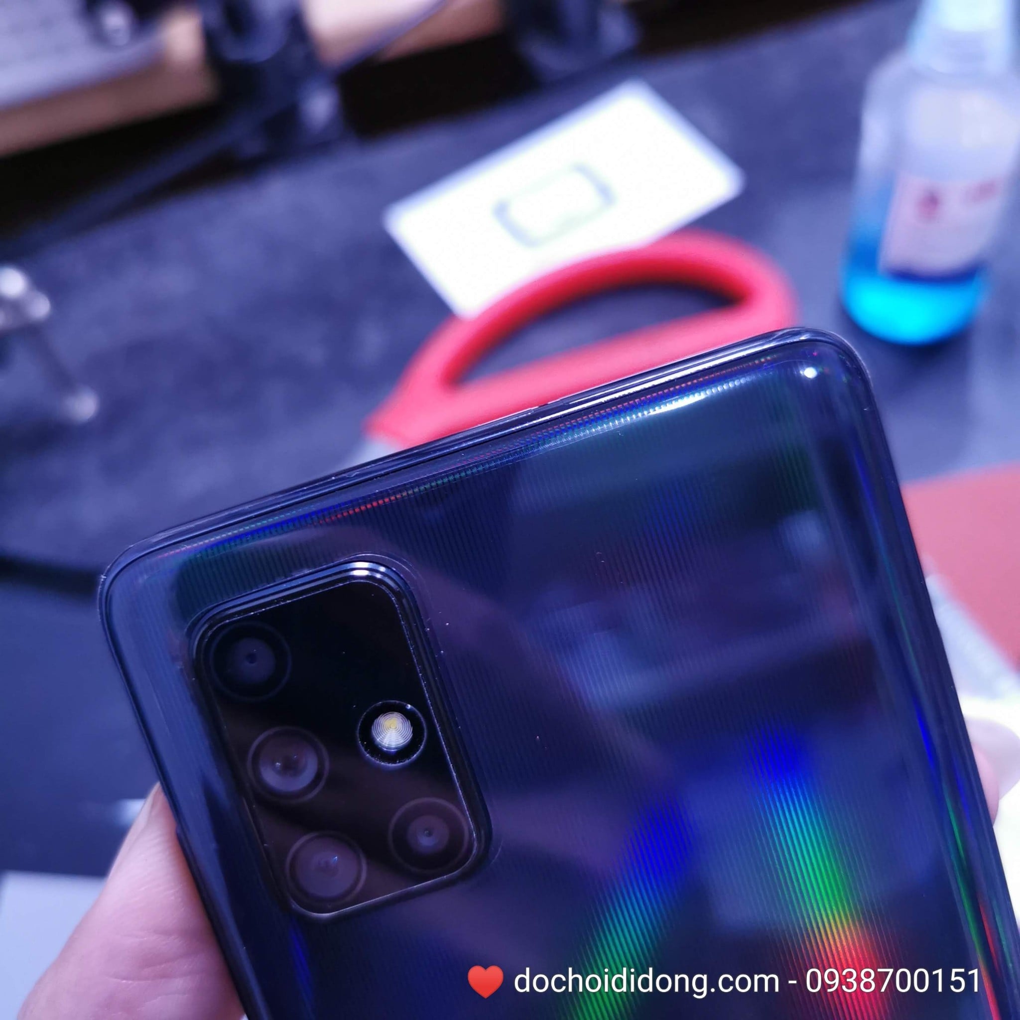 Miếng dán PPF Rock Samsung A71 trong, nhám, đổi màu cao cấp