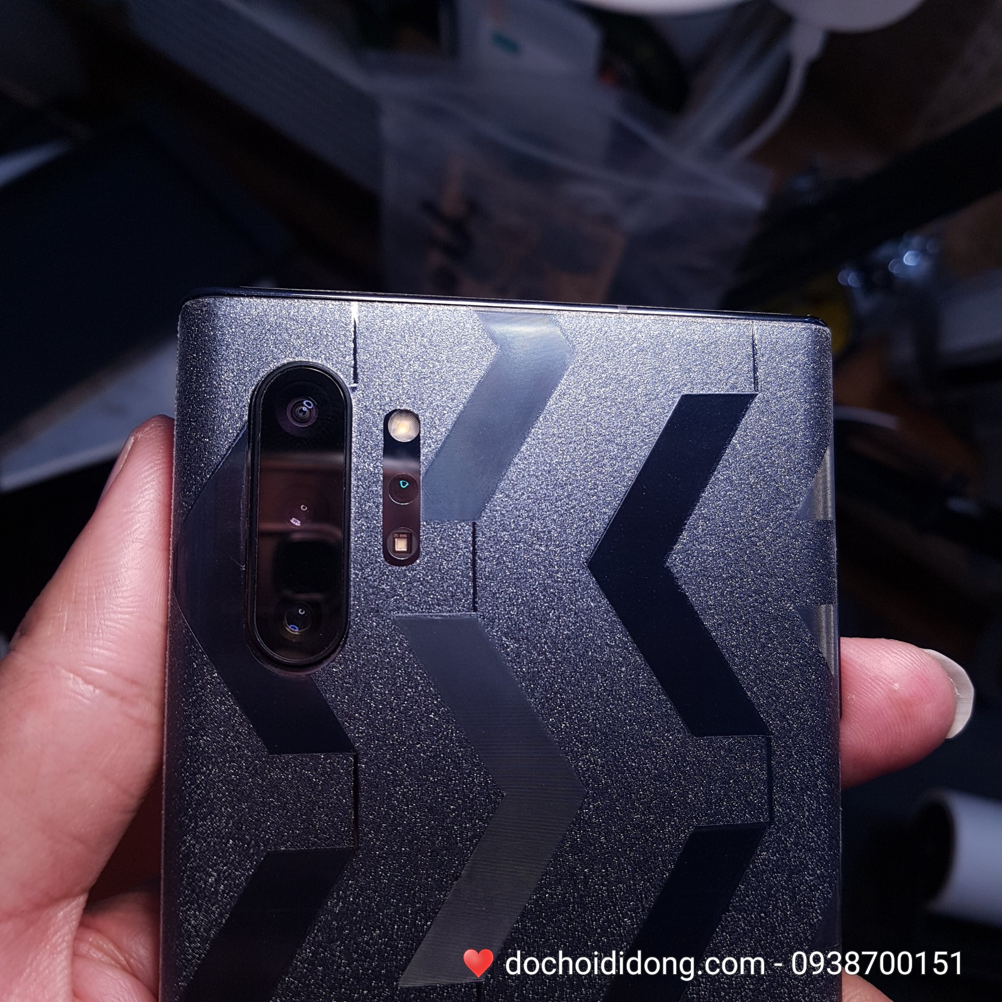 Miếng dán PPF Rock Samsung Note 10 Plus trong, nhám, đổi màu cao cấp