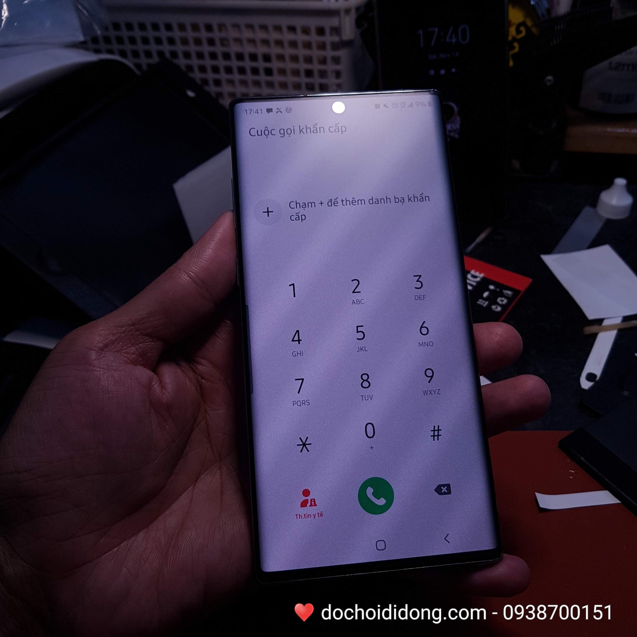 Miếng dán PPF Samsung Note 10 Plus nhám chống nhìn trộm ZACASE